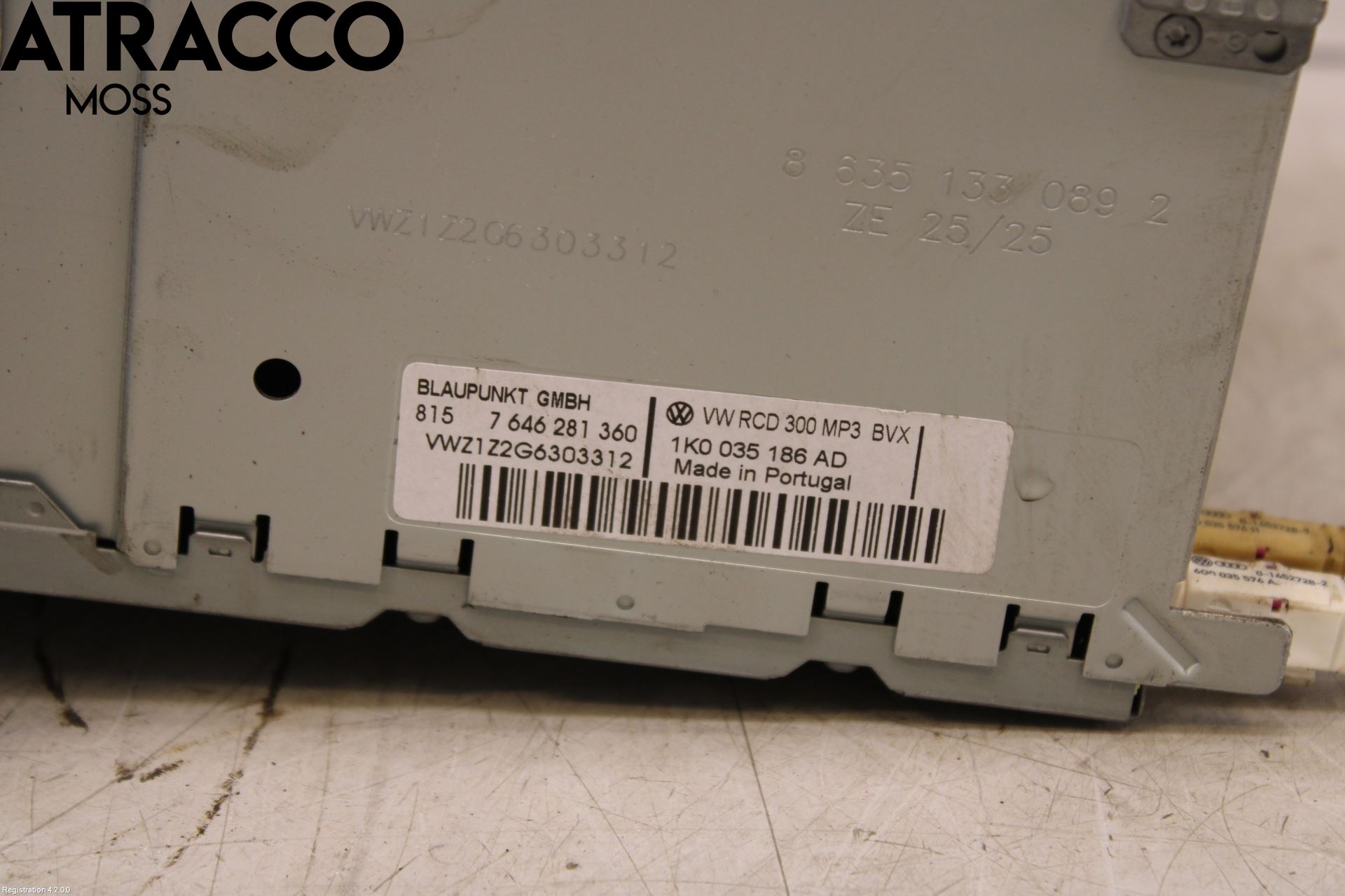 Volkswagen VW TOURAN 03-10 Cd Radio - Multimediapanel