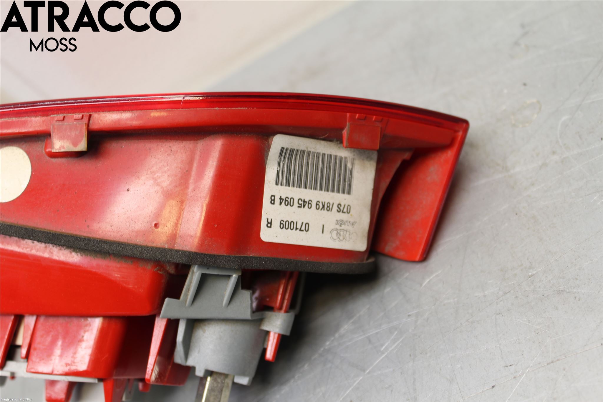 Audi A4/S4 08-11 Bakljus Lucka Hö