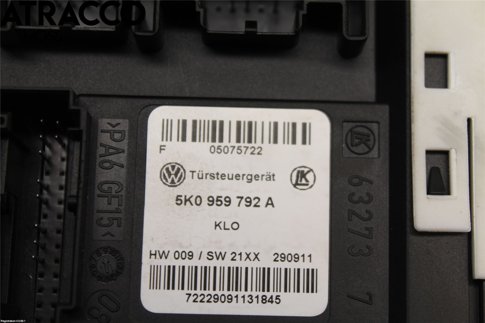 Volkswagen VW TIGUAN 07-16 Fönsterhissmotor