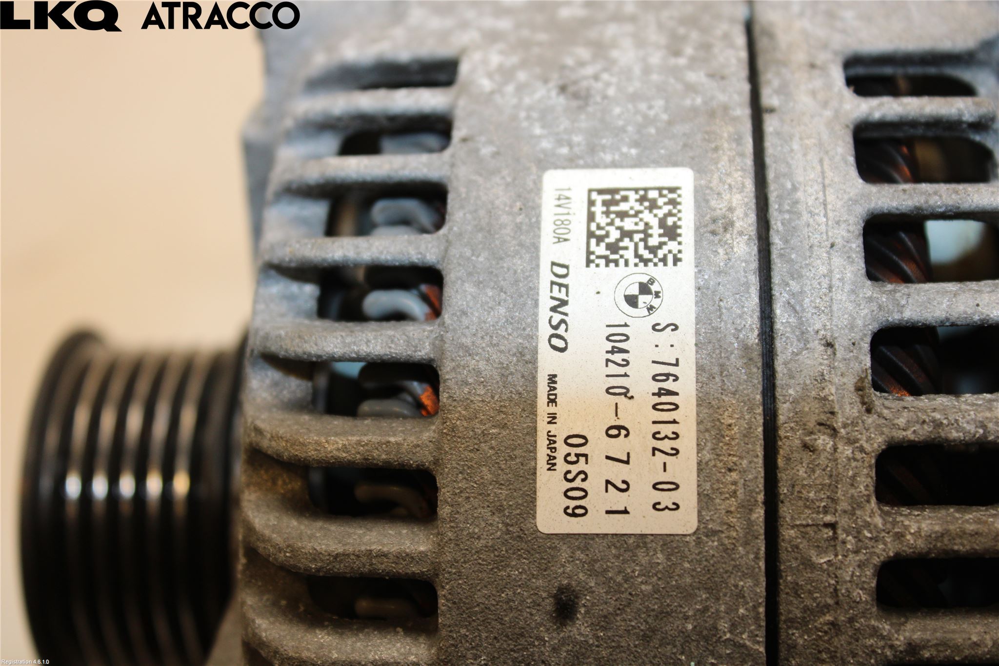 BMW 3 F30/F31/F80 12-19 Generator