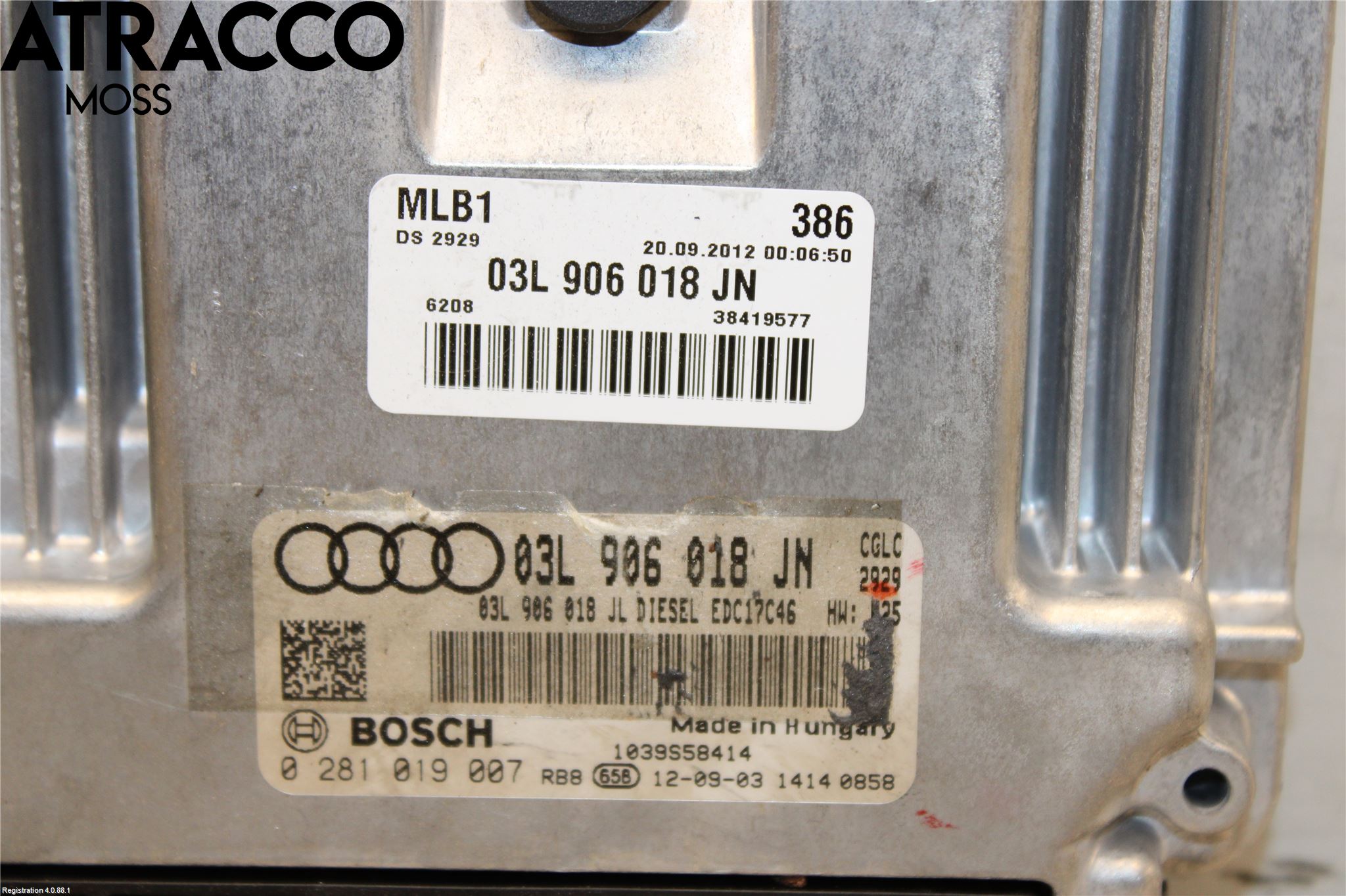 Audi Q5 09-16 Styrenhet Insprut Bensin