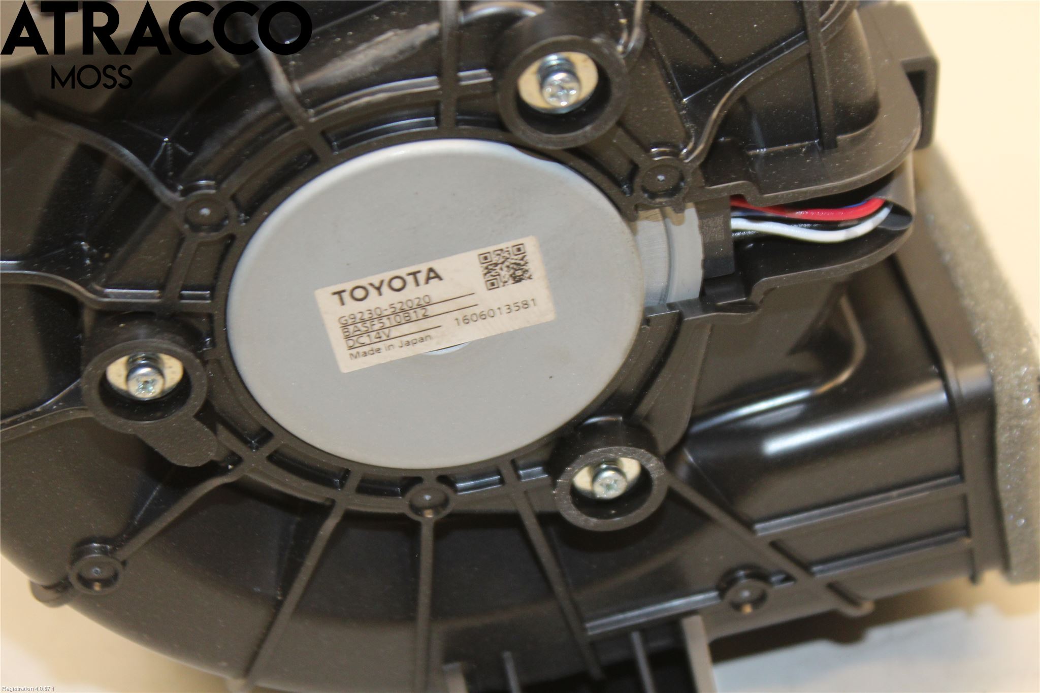 Toyota YARIS XP130 15-20 Ac Värmefläkt