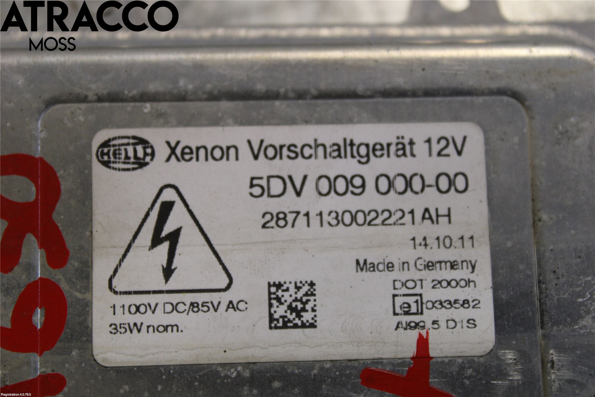Volkswagen VW GOLF VI 09-13 Styrenhet Strålkastare