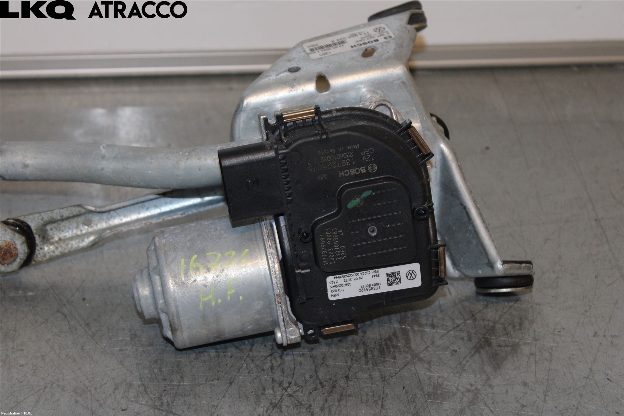 Volkswagen VW ID BUZZ/CARGO 22- Torkarmotor Vindruta