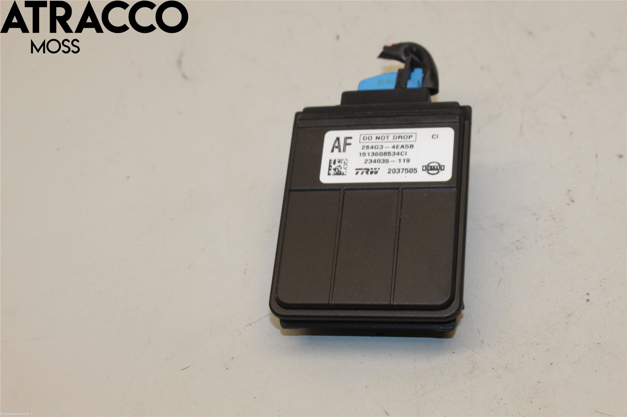 Nissan QASHQAI 14-17 Sensor Aktivt Kollisionsskydd