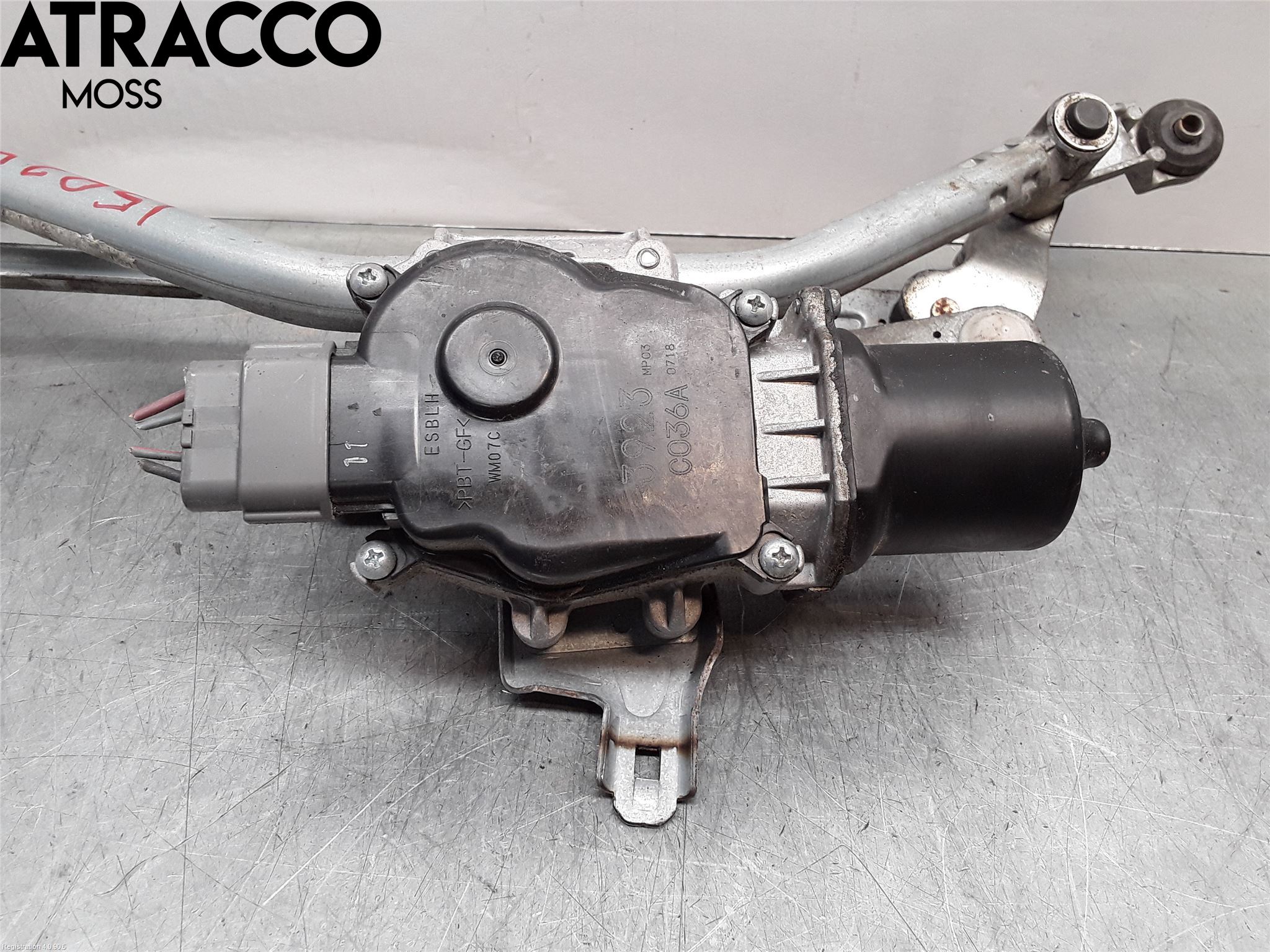 Renault CAPTUR 13-19 Torkarmotor Vindruta