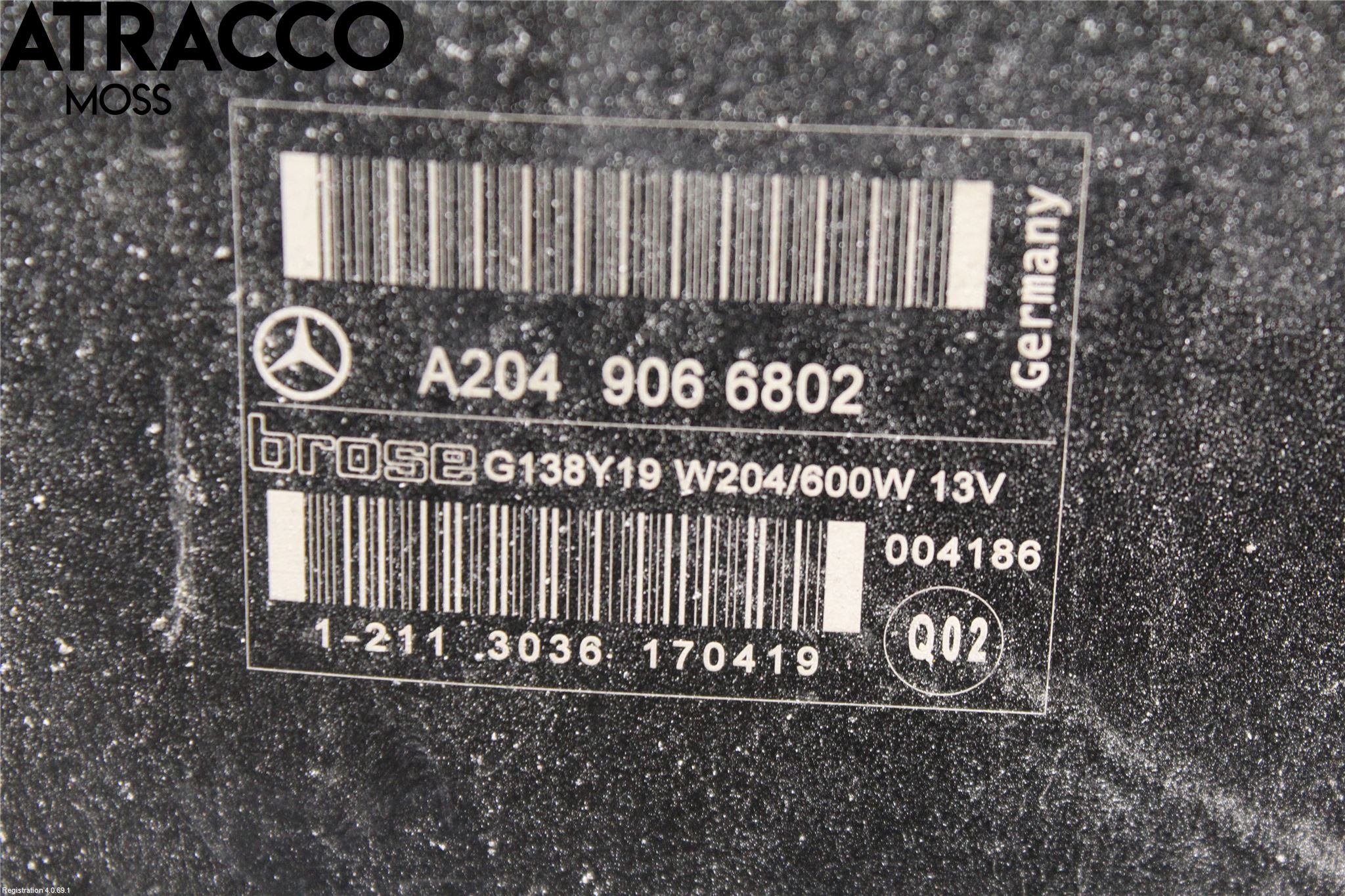 Mercedes-Benz MB E-KLASS (W212) 09-16 Kylfläkt El