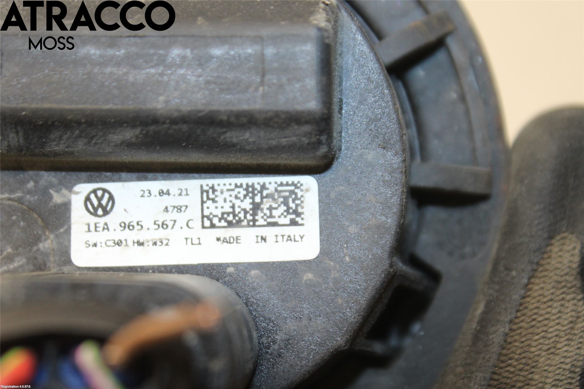 Audi Q4 E-TRON FZ 22- Vattenpump