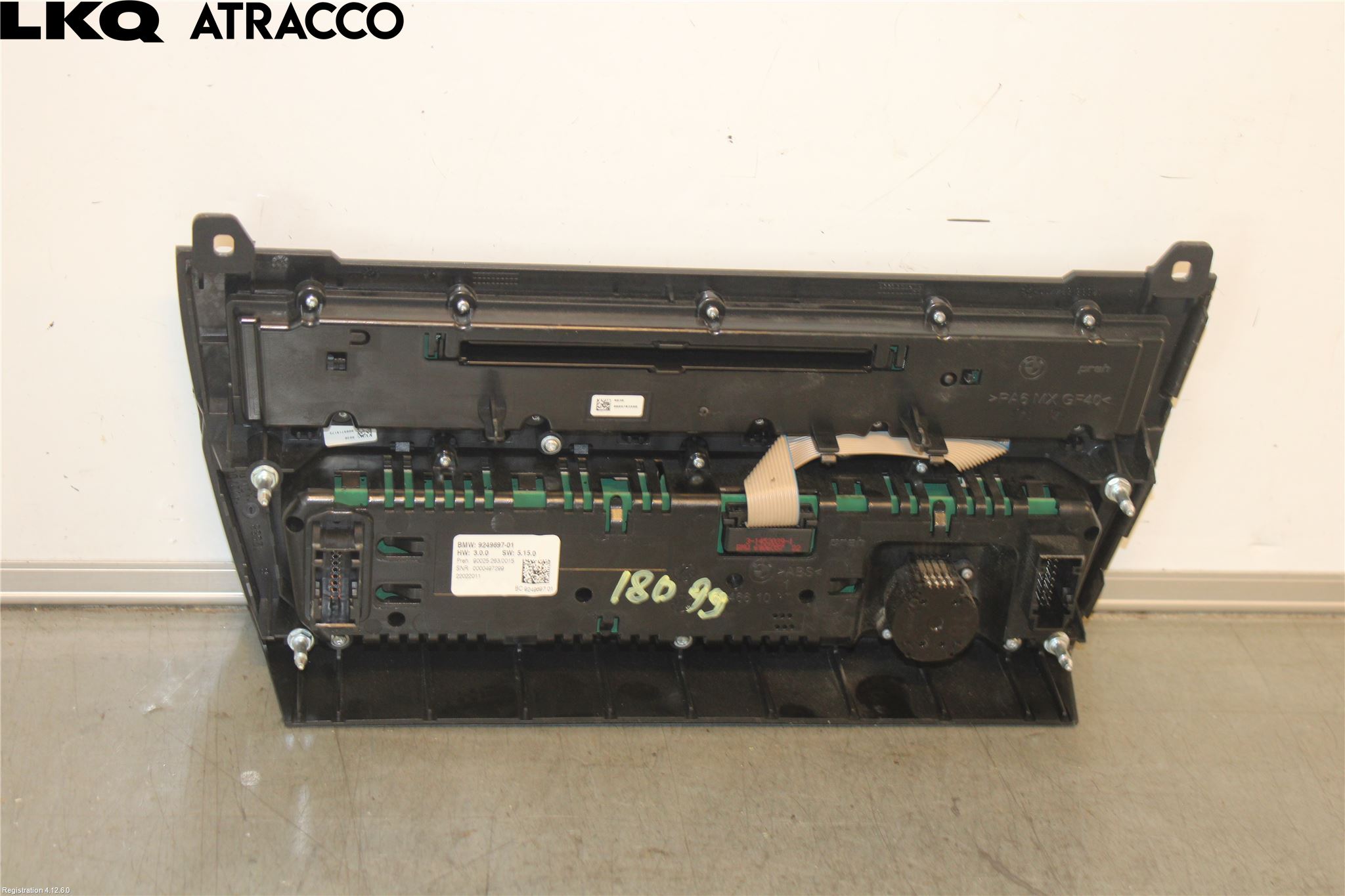 BMW 5 F10/F11/F18 09-17 Ac Styrenhet Ac Manöveren