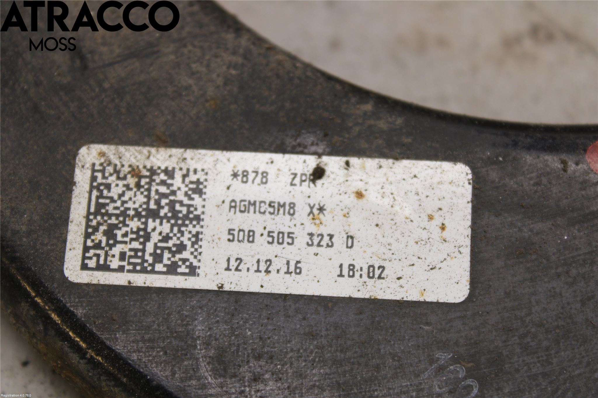 Volkswagen VW PASSAT 15-19 Bärarm Bak Vänster