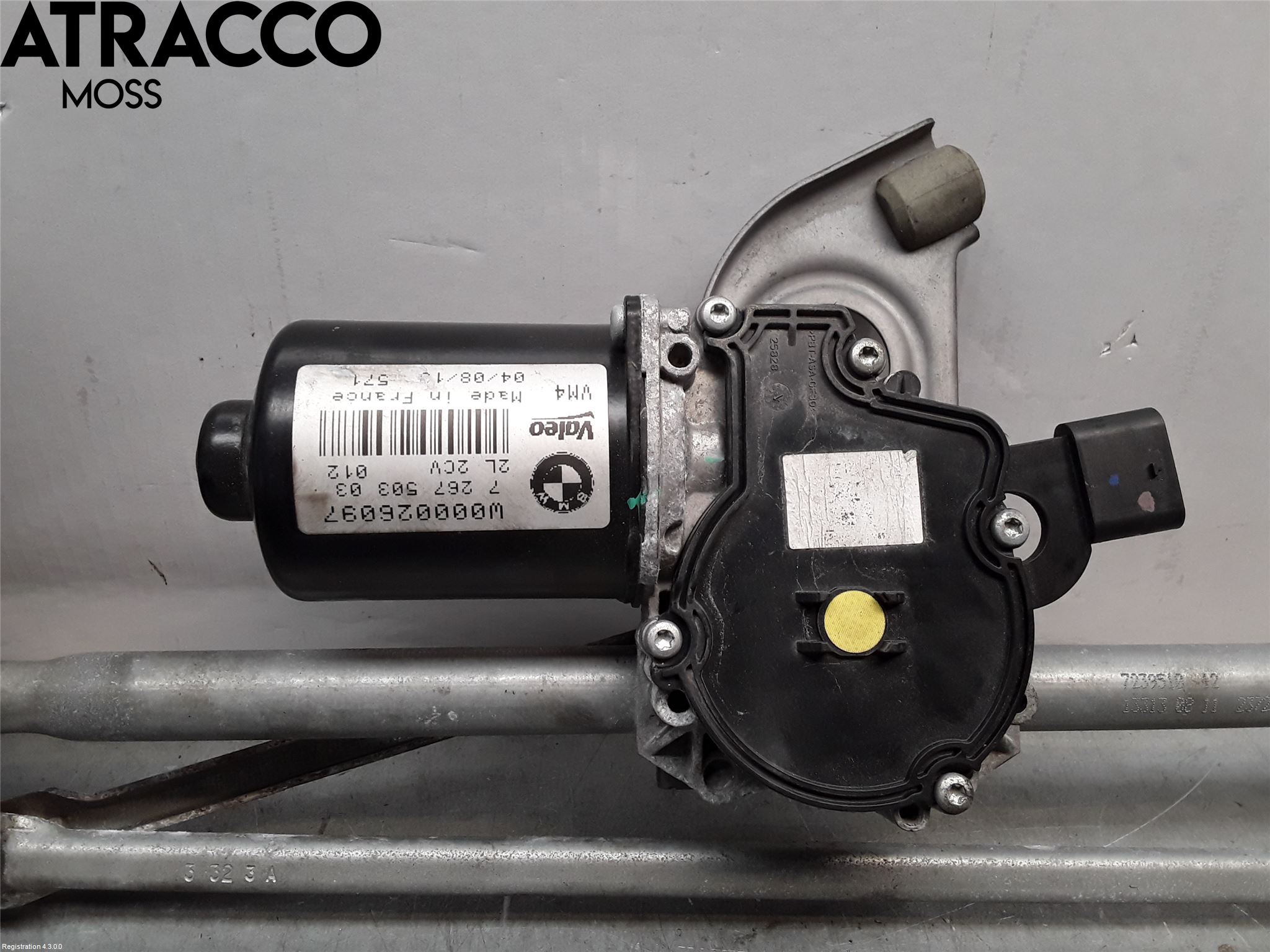 BMW 1 F20/F21 11-19 Torkarmotor Vindruta