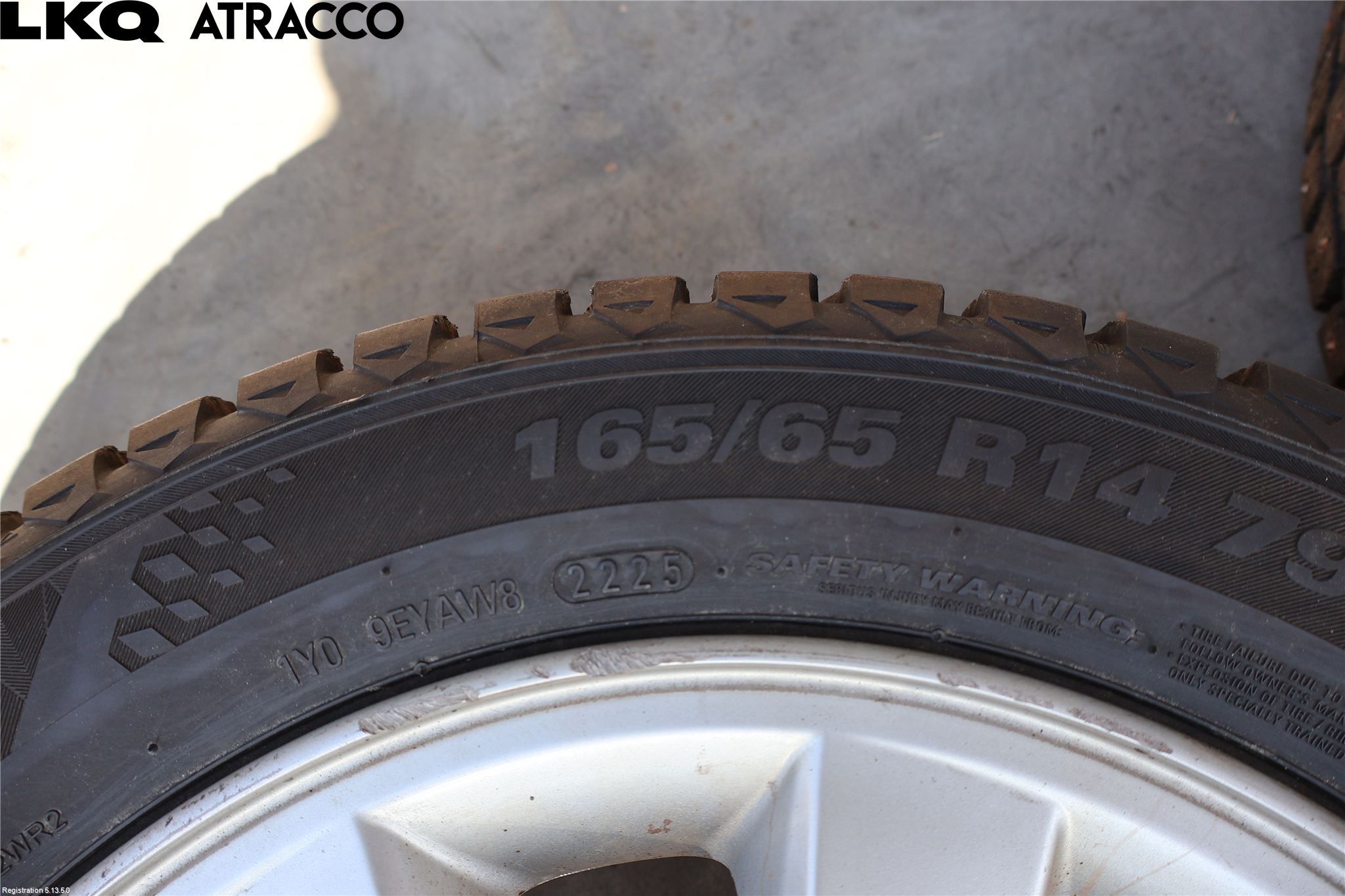 Kia PICANTO 12-17 Vinterdäck Alumfälg 4St