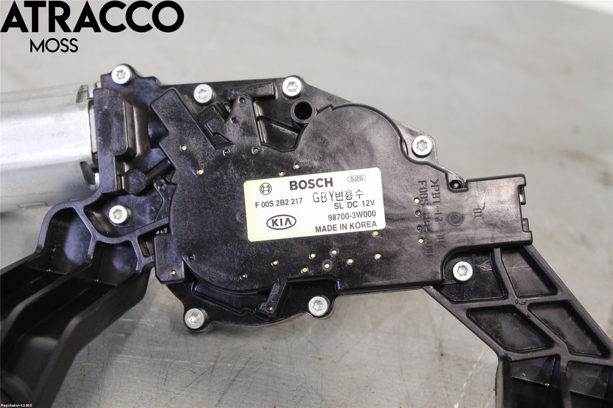 Kia SPORTAGE (SL) 11-15 Torkarmotor Baklucka