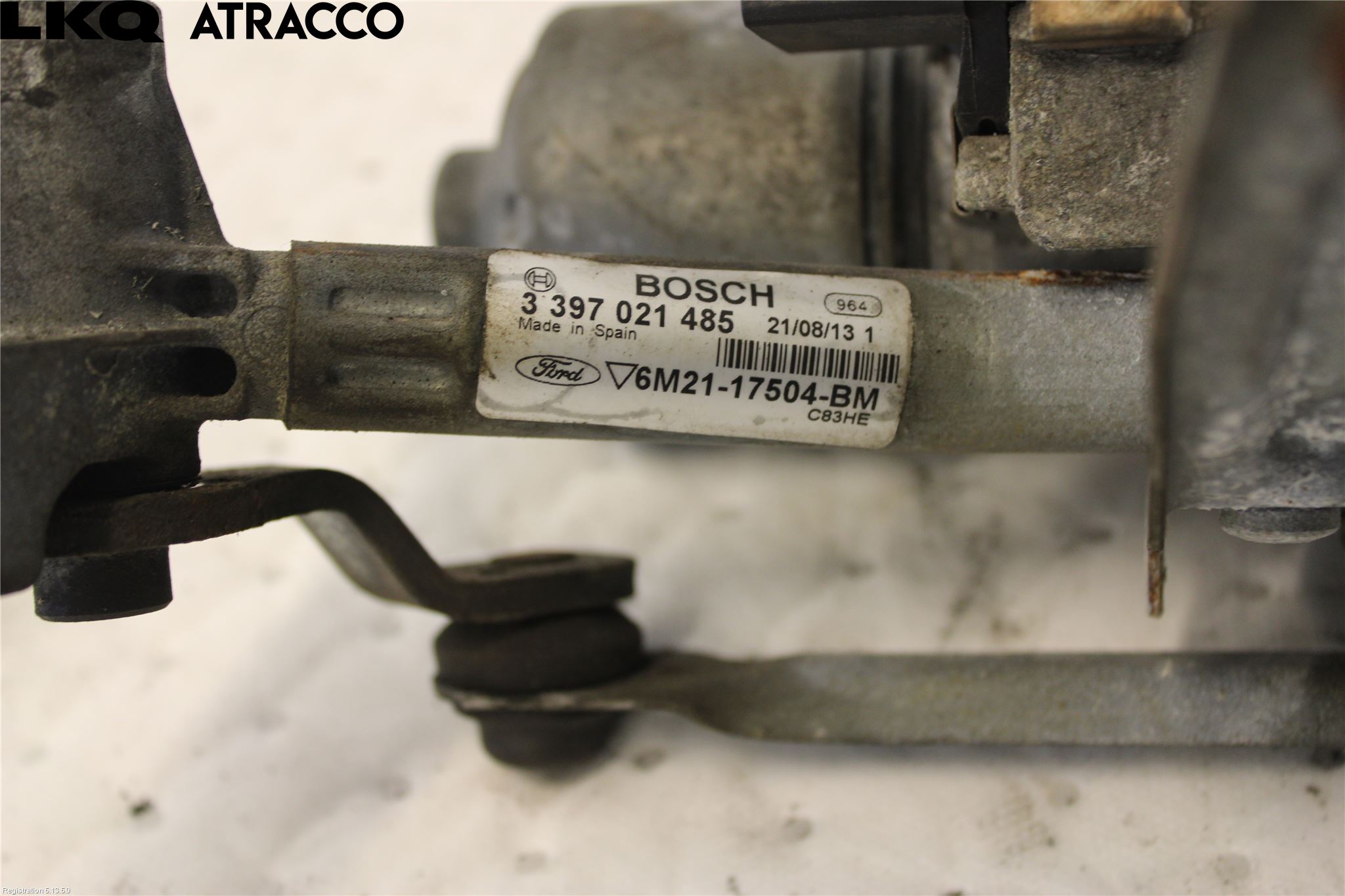 Ford GALAXY 06-15 Torkarmotor Vindruta