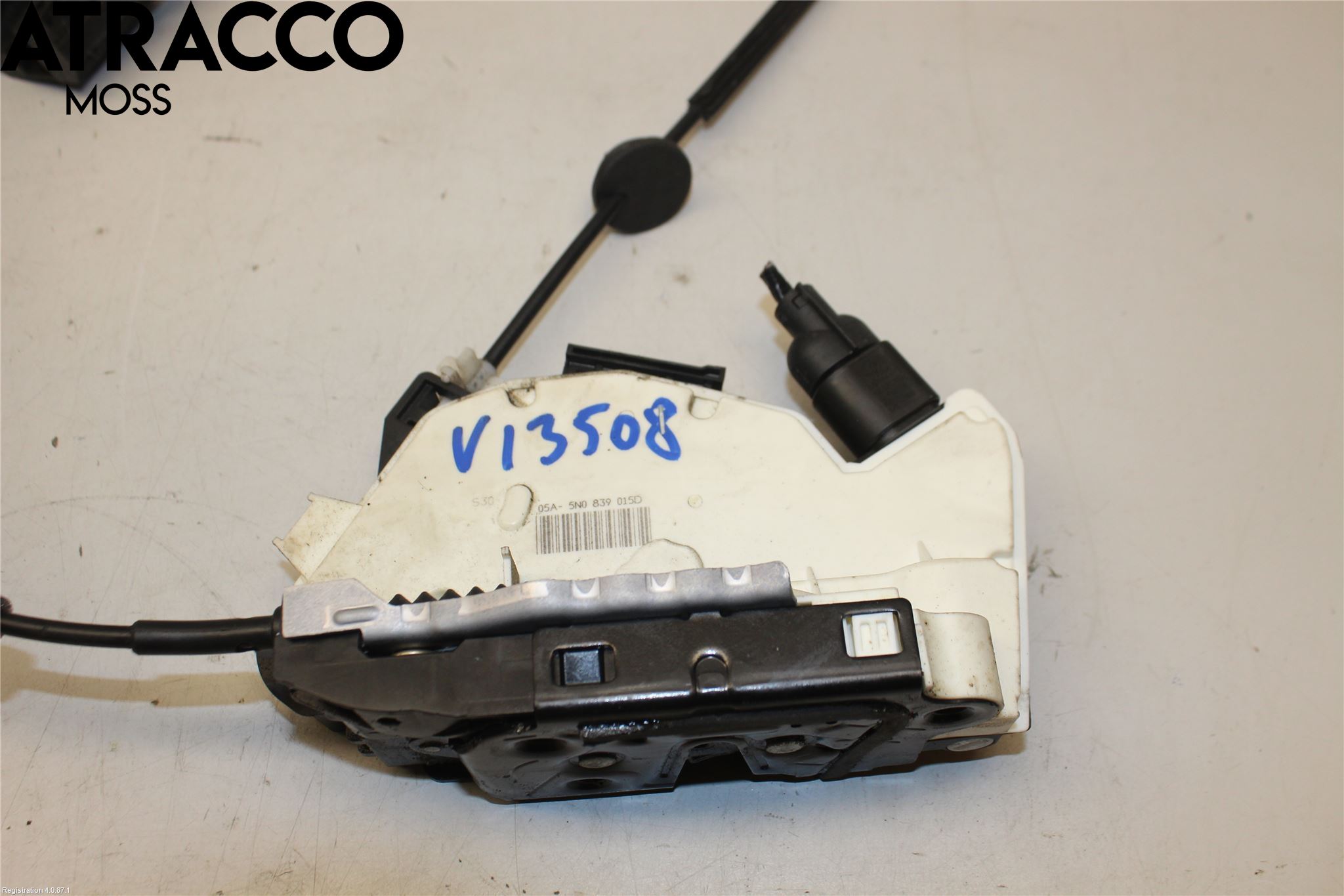Volkswagen VW TIGUAN 07-16 Låskista-Dörrlås