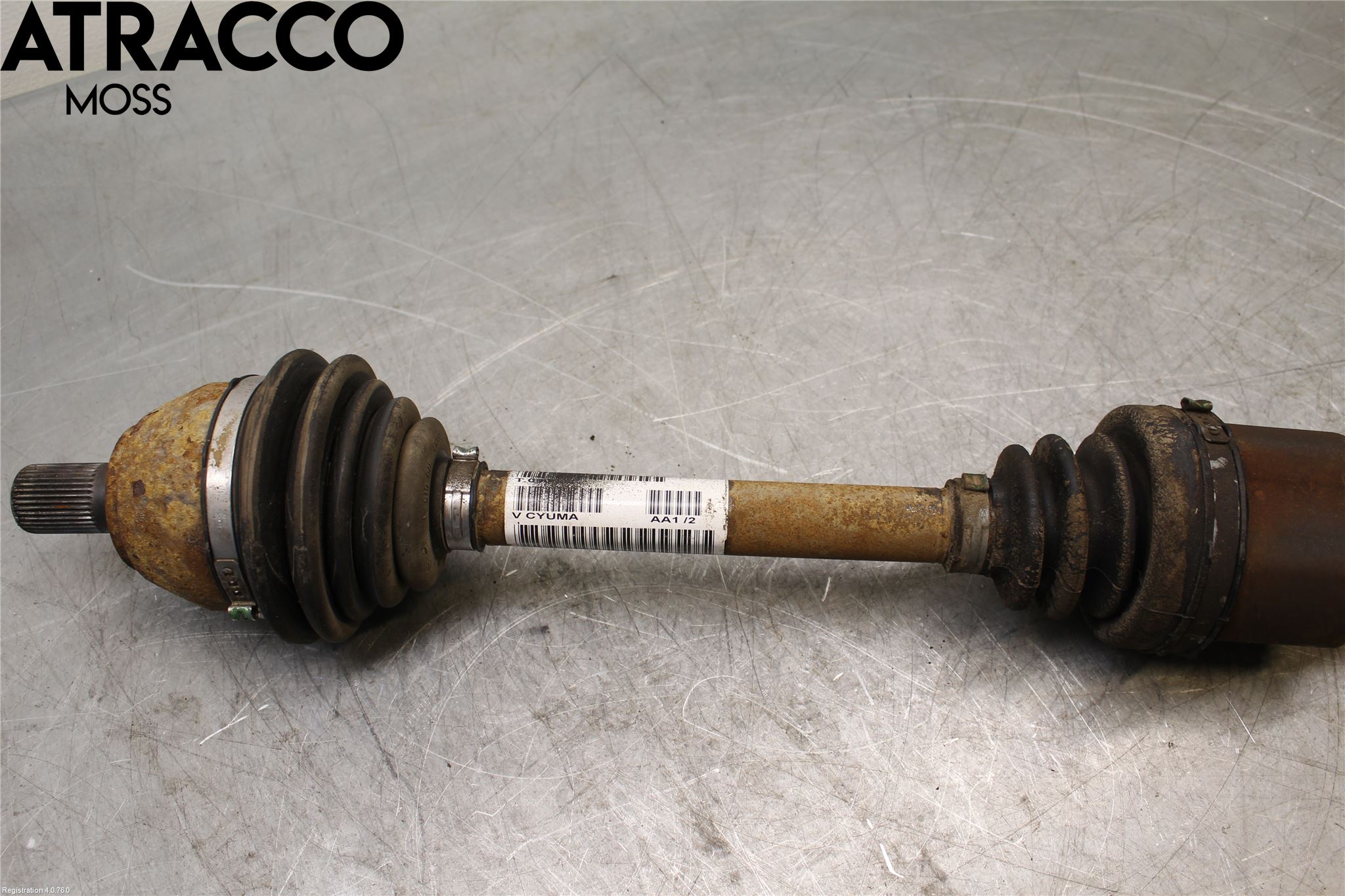 Volvo V50 08-12 Drivaxel Fram Vänster