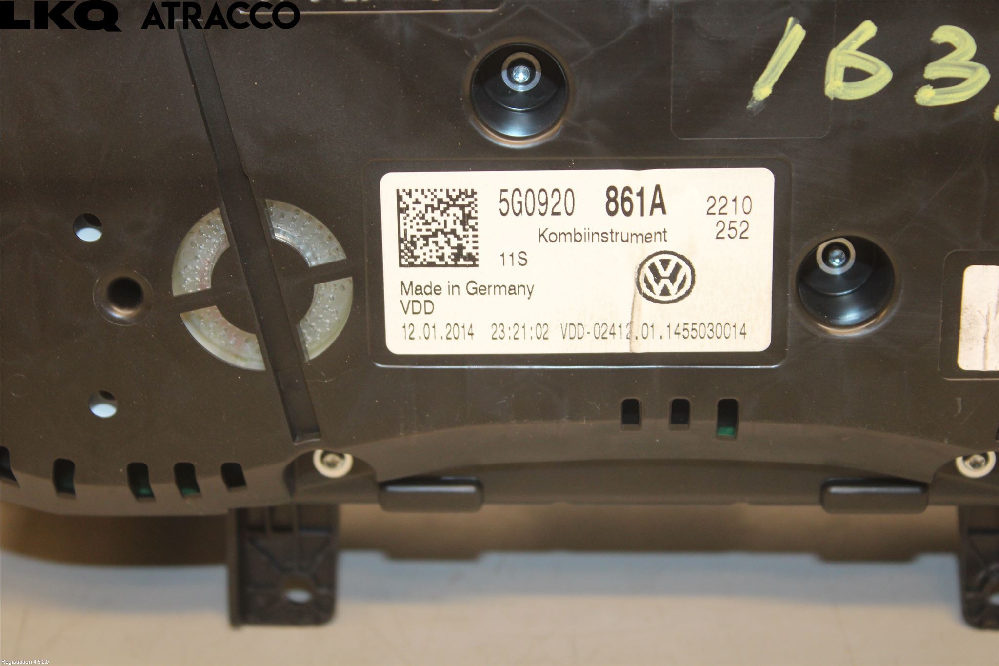 Volkswagen VW GOLF / E-GOLF VII 13-20 Instrument Komb