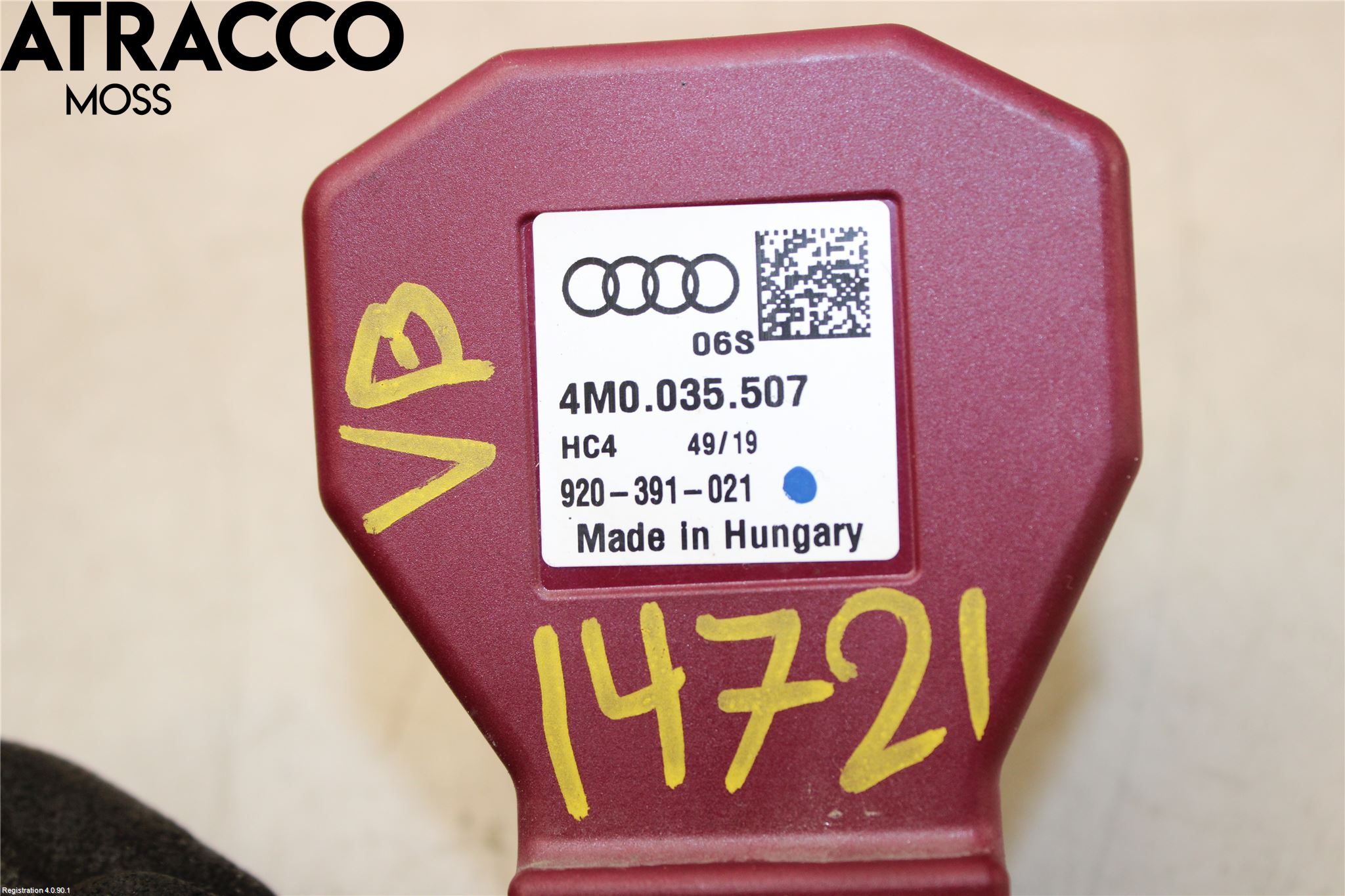 Audi E-TRON, S GE 19- Antennförstärkare
