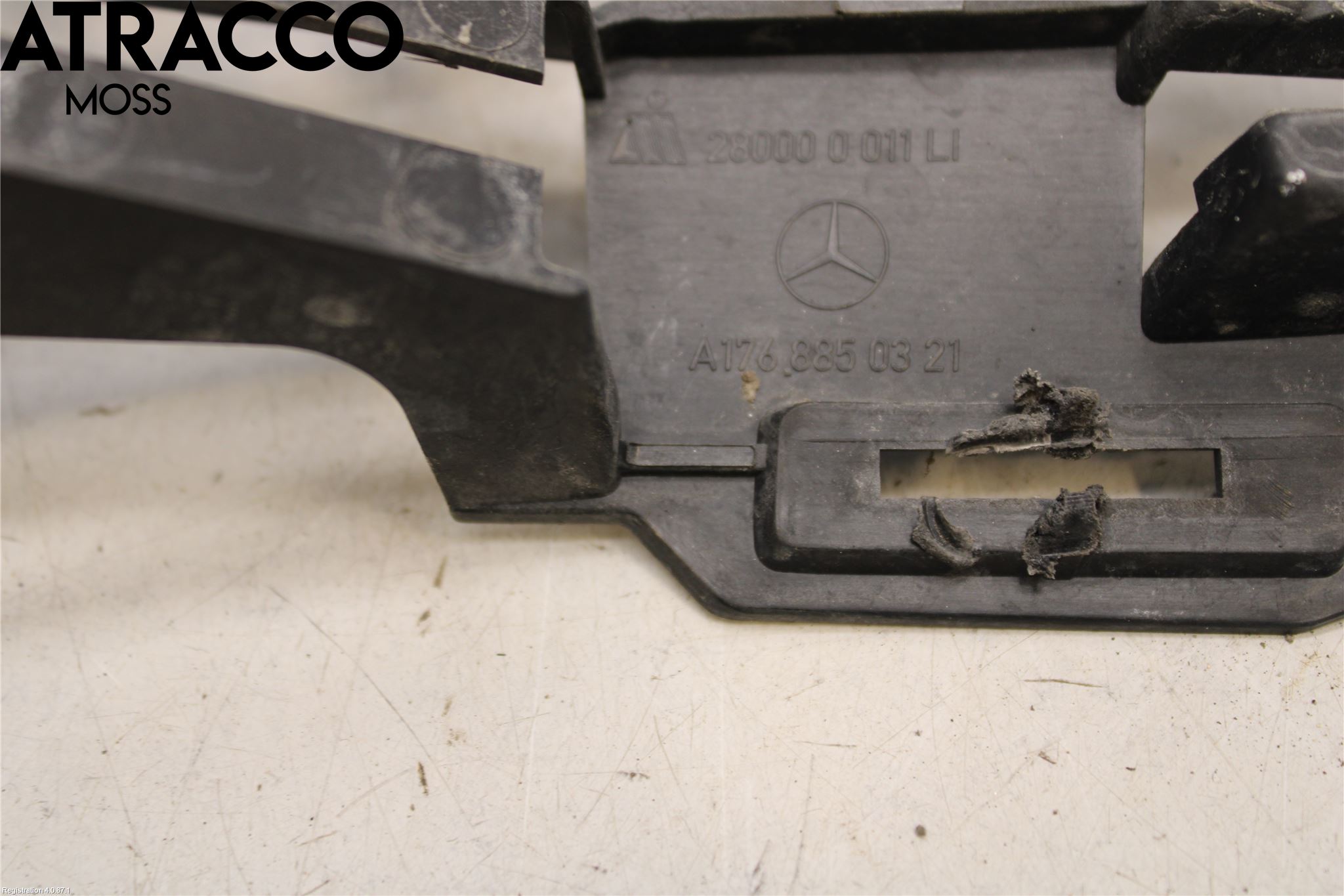 Mercedes-Benz MB A-KLASS (W176) 13-18 Stötfångarfäste Fram Vä