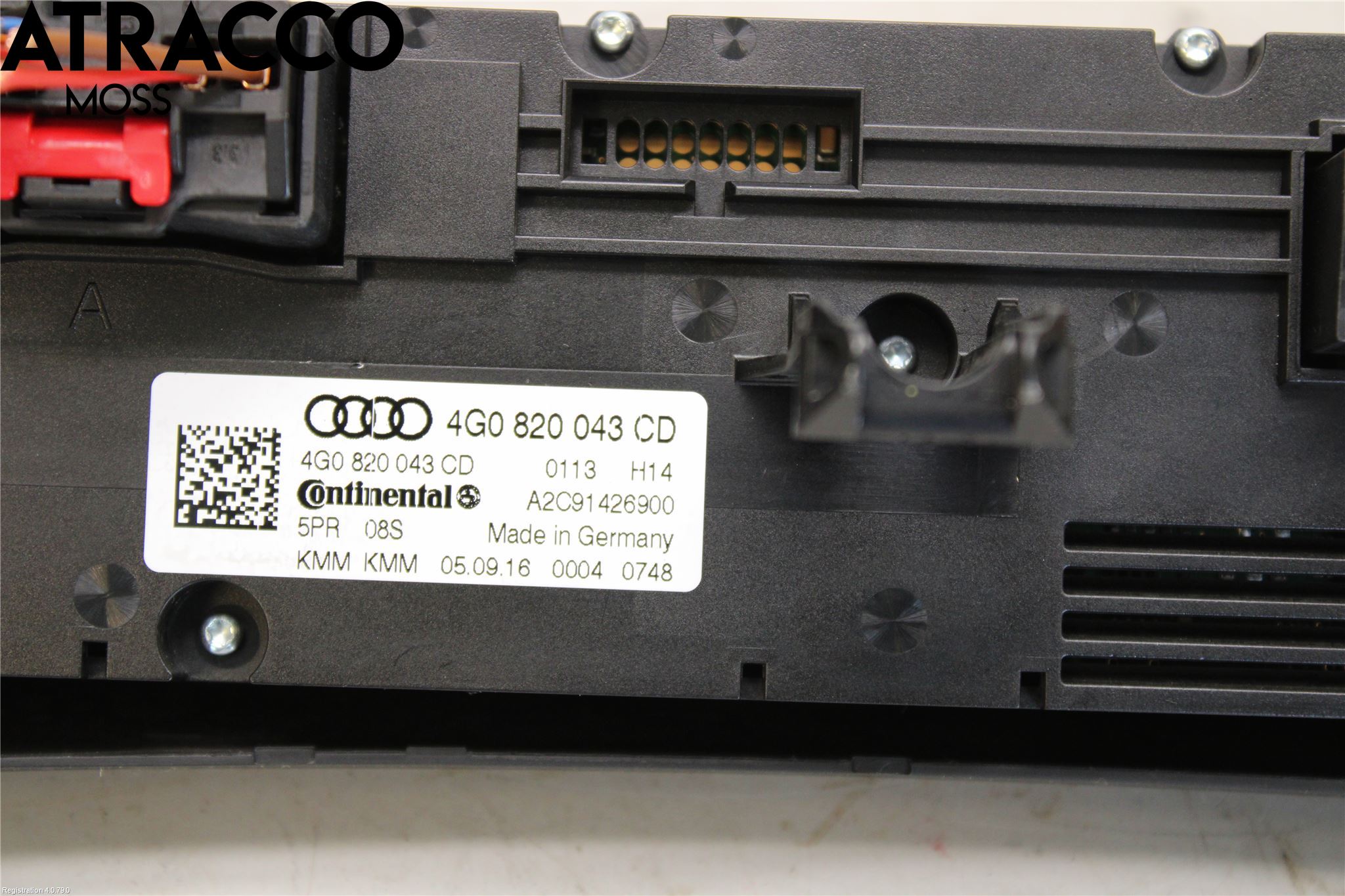 Audi A6/S6 4G 11-18 Ac Styrenhet Ac Manöveren