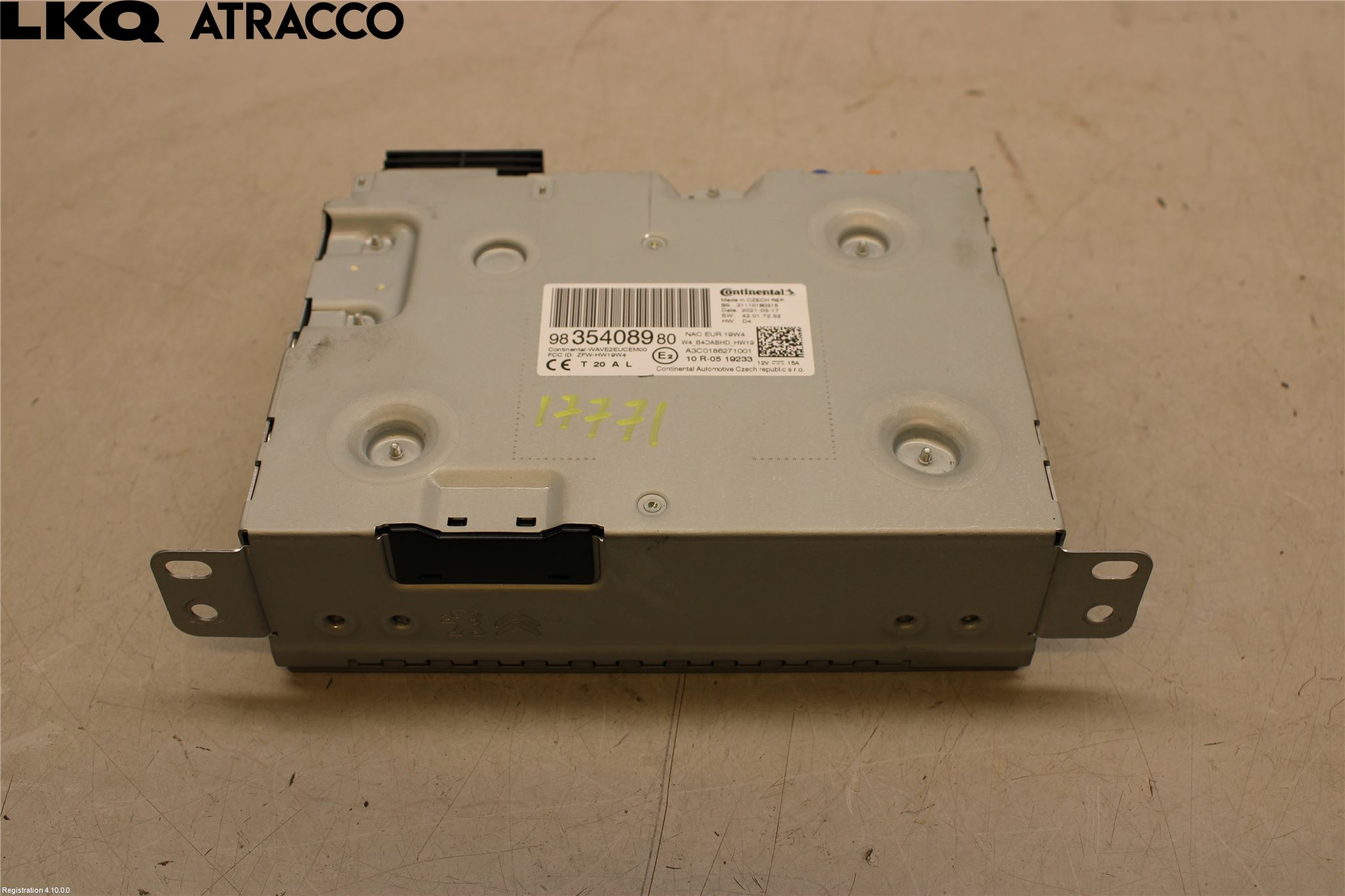 Peugeot 2008/E-2008 20- Antenn