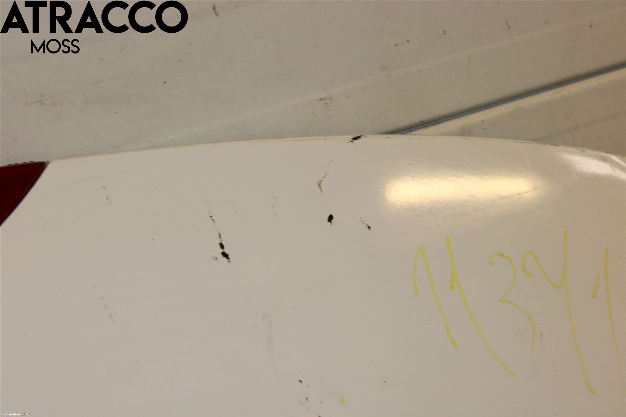 Volvo V60 11-13 Spoiler Baklucka