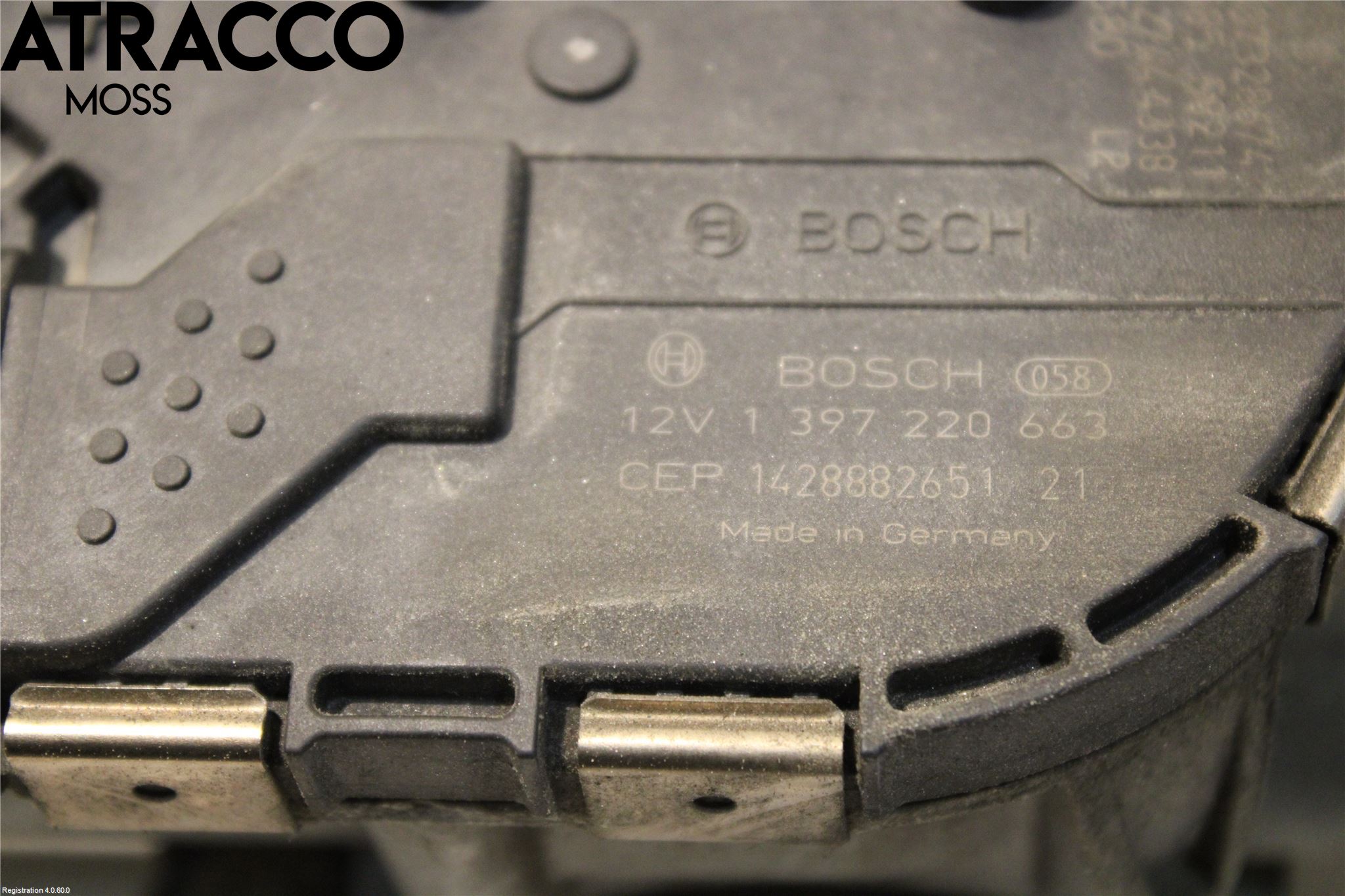 Volkswagen VW GOLF / E-GOLF VII 13-20 Torkarmotor Vindruta