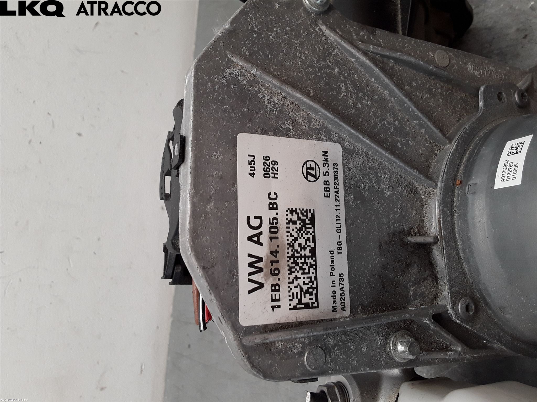 Skoda ENYAQ iV 21- Bromskraftregulator