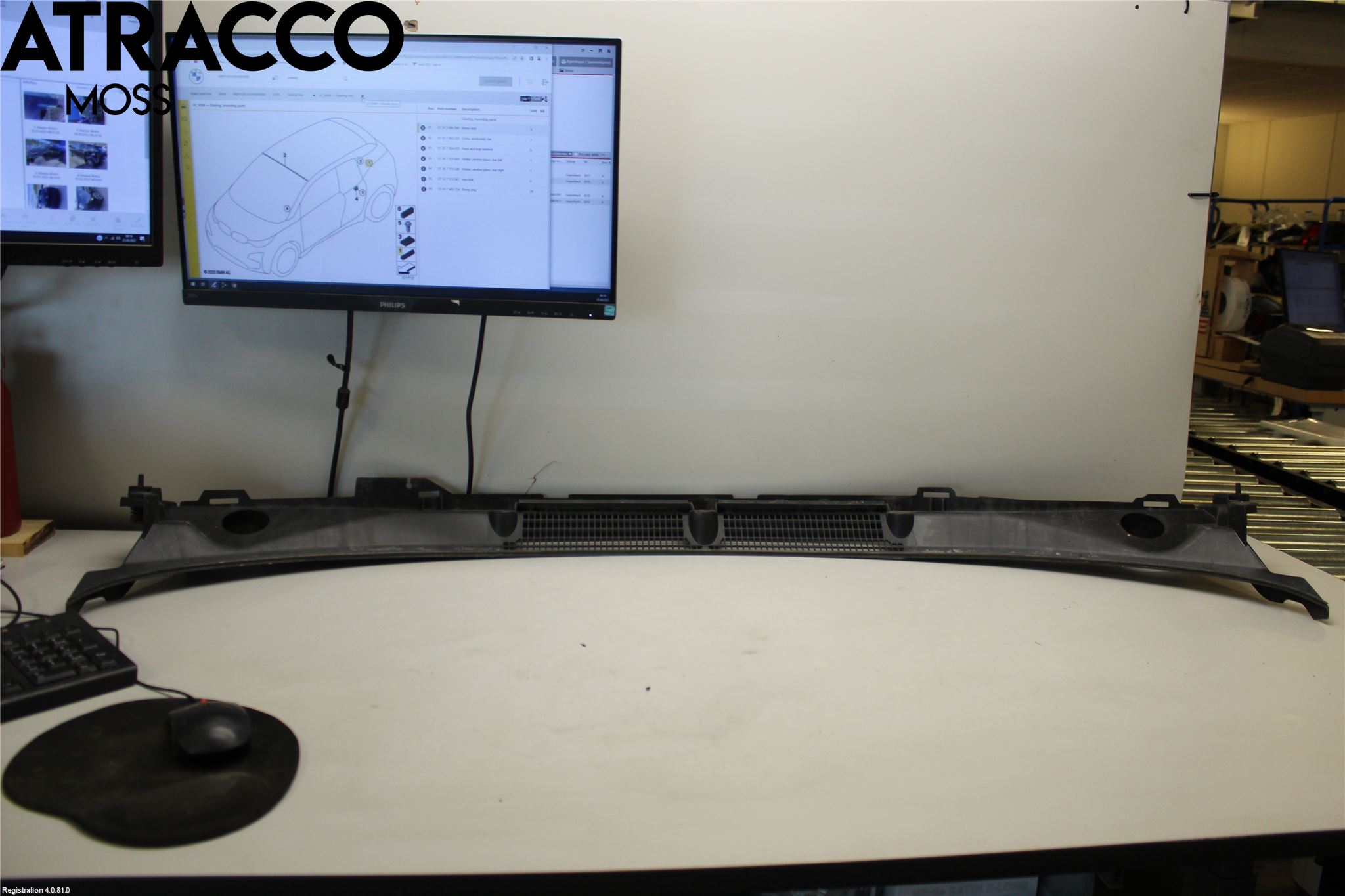 BMW i3 I01 13-22 Torpedplåt-Torpedplast