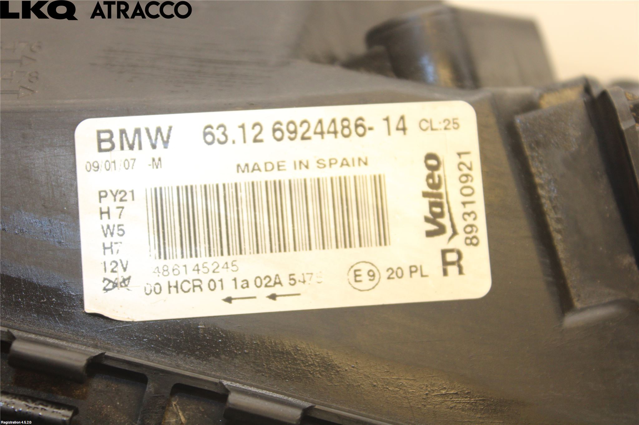 BMW 1 E87/81 5D/3D 03-11 Strålkastare Höger