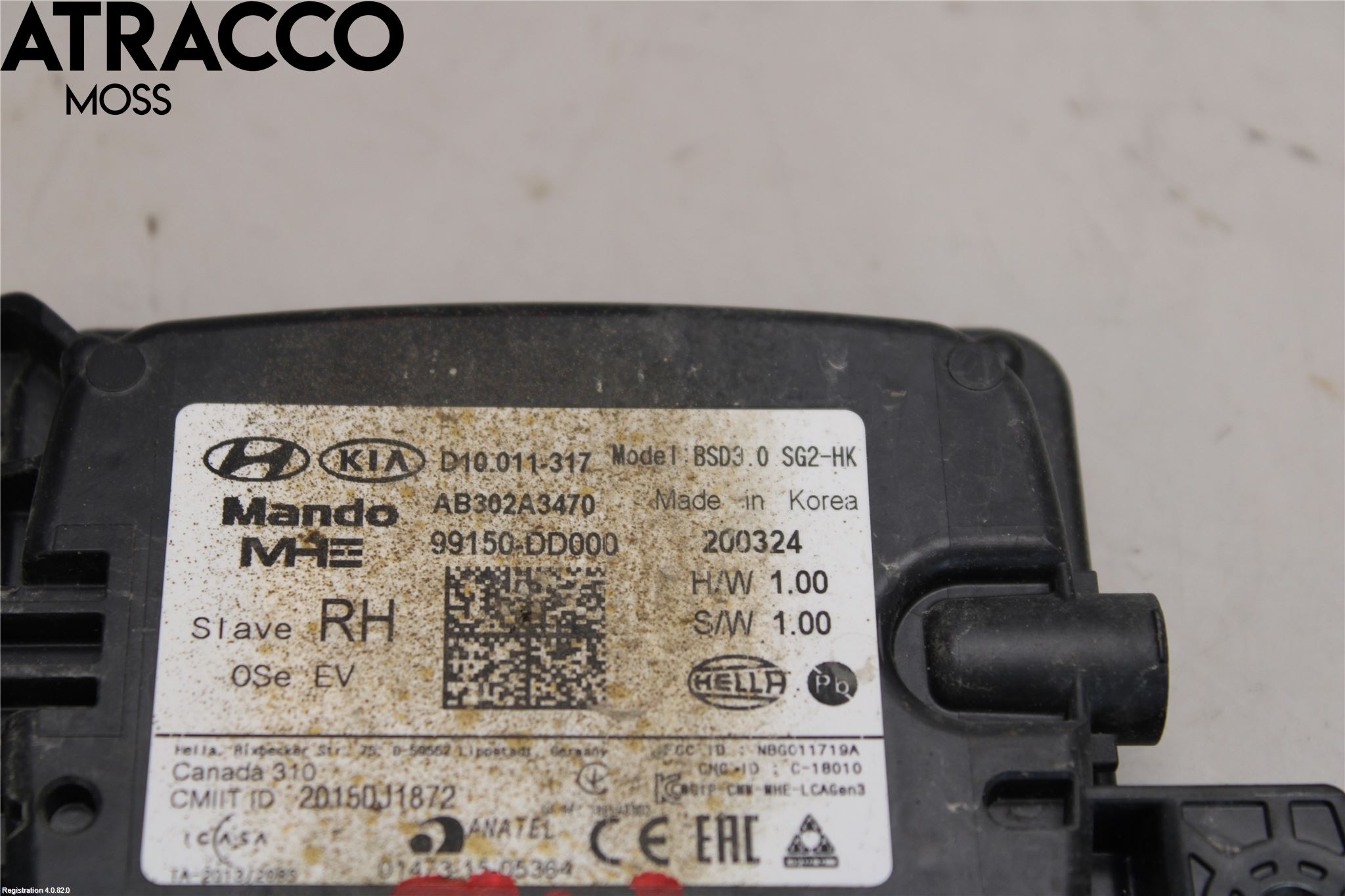 Hyundai KONA/ELECTRIC OS 18-23 Sensor Aktivt Kollisionsskydd
