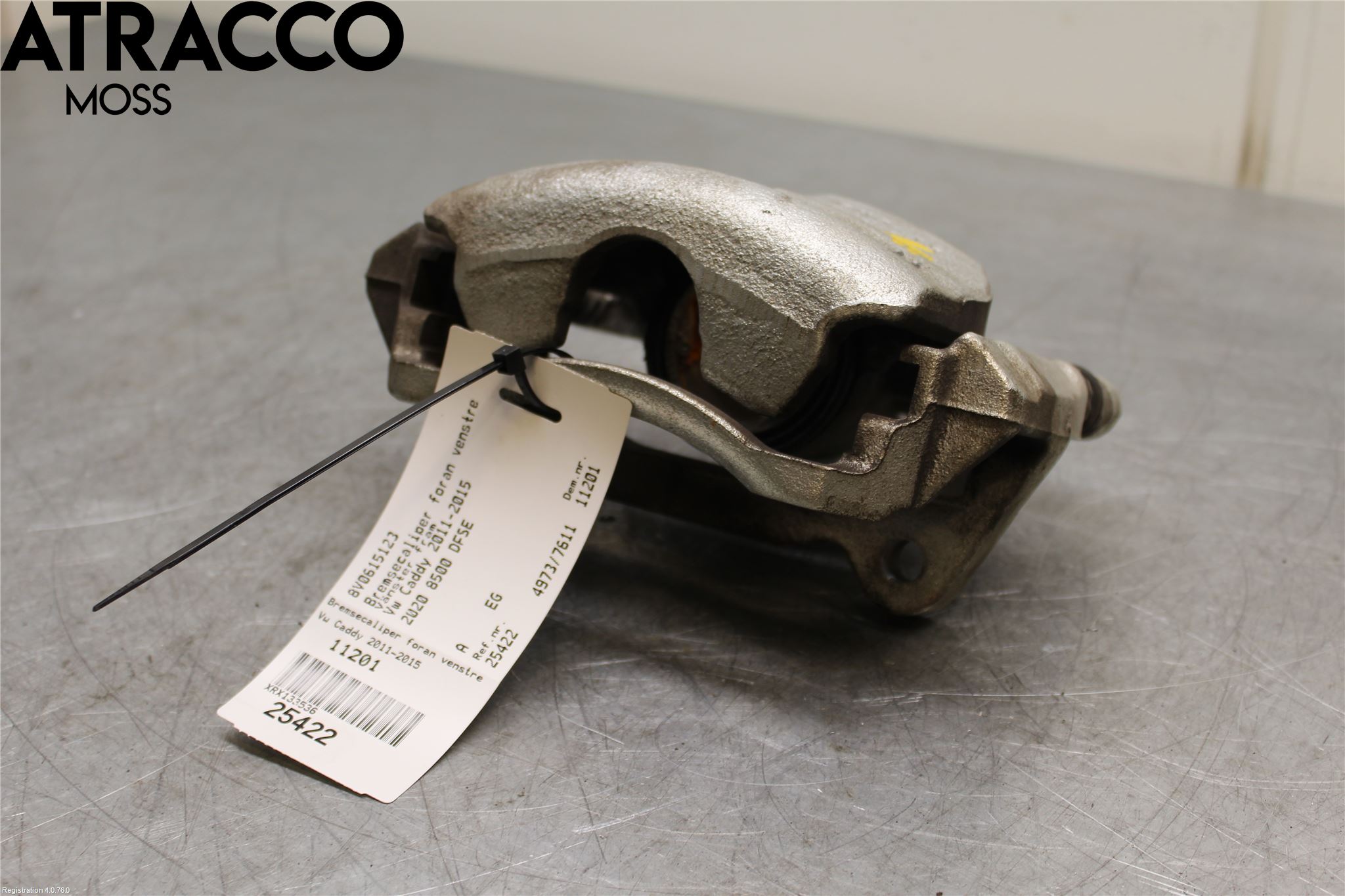 Volkswagen VW CADDY 16-20 Bromsok Fram Vänster