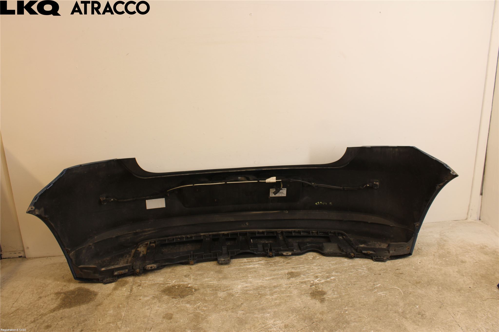 Volkswagen VW POLO 10-17 Stötfångare Bak