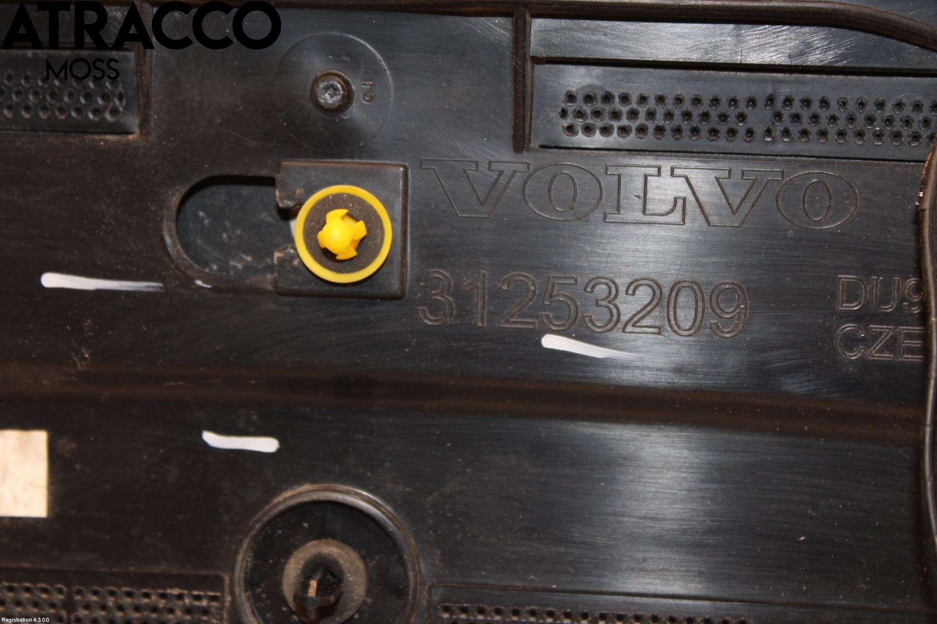 Volvo V60 11-13 Spoiler Baklucka
