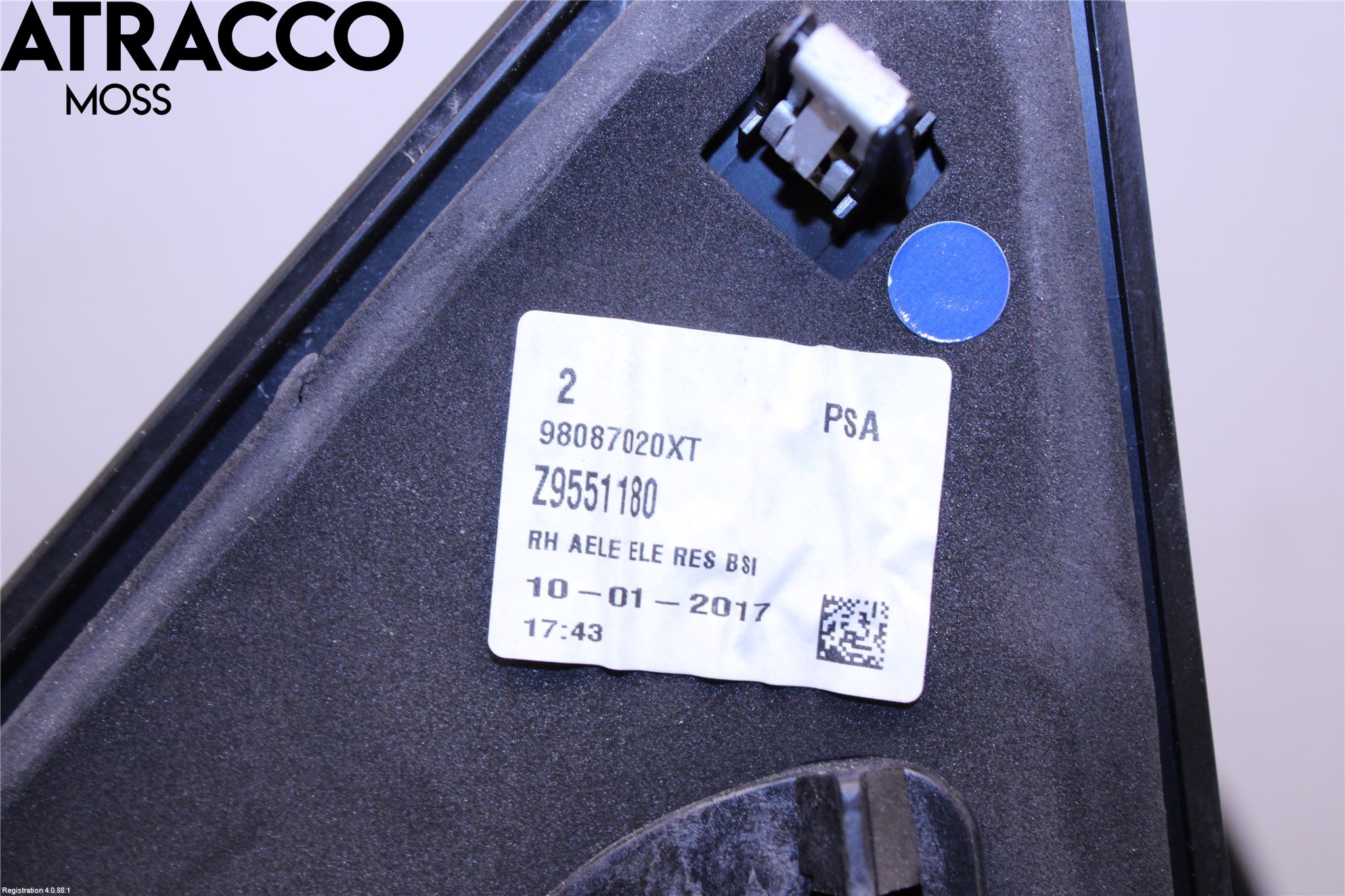 Toyota PROACE II 16- Spegel Yttre El Hö