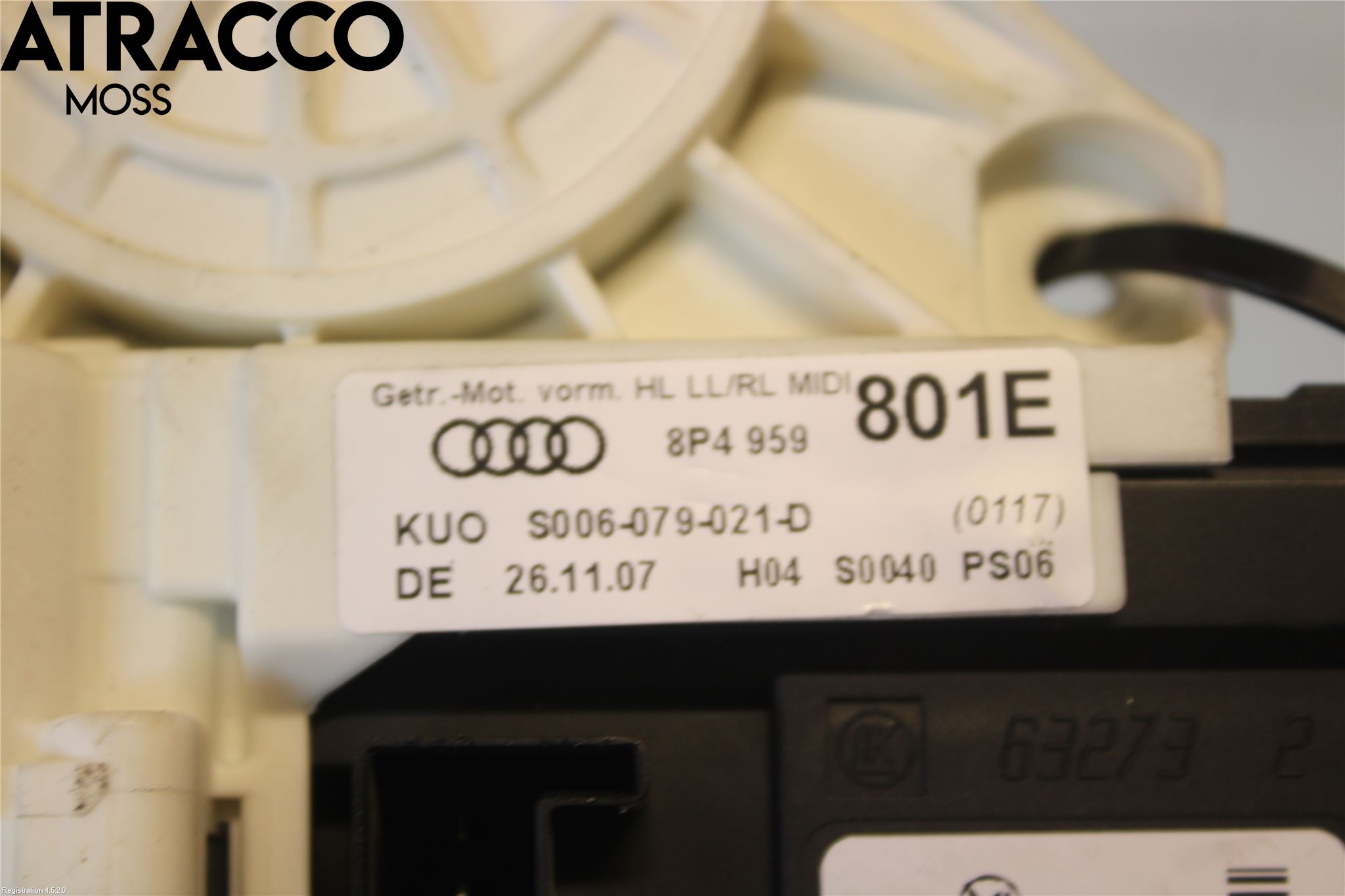 Audi A3/S3 05-13 Fönsterhiss El Kompl