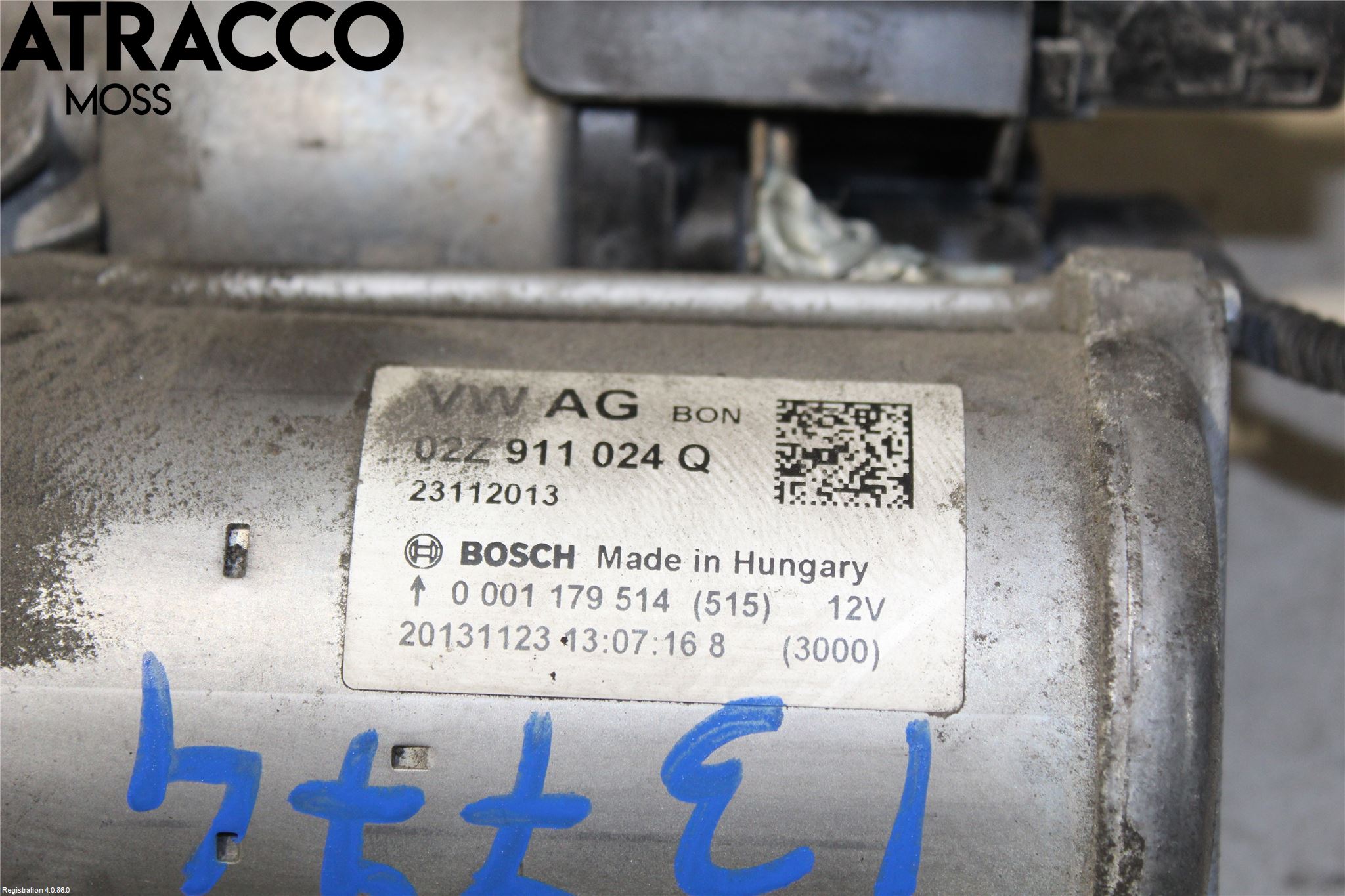 Volkswagen VW GOLF / E-GOLF VII 13-20 Startmotor