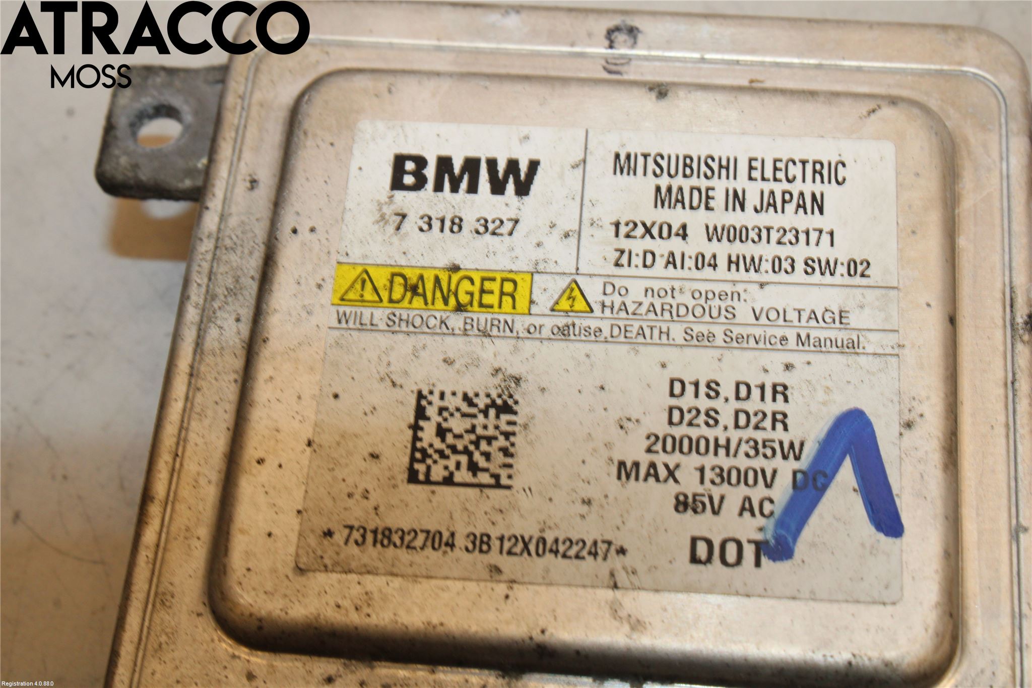 BMW X1 E84 10-15 Styrenhet Strålkastare