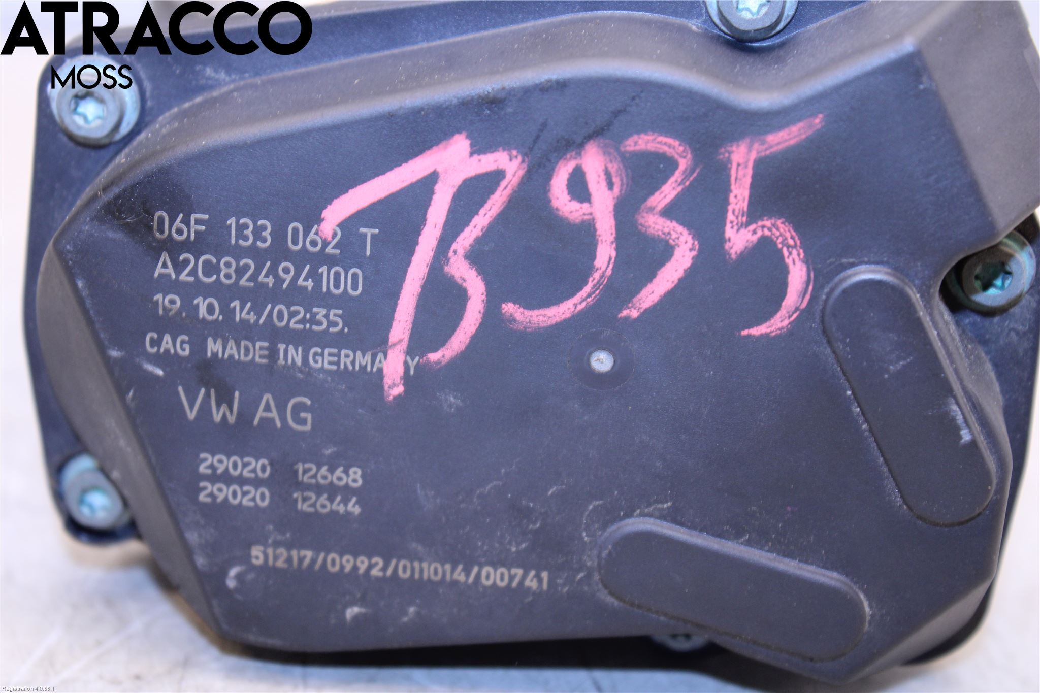 Audi A4/S4 08-11 Injspjällhus