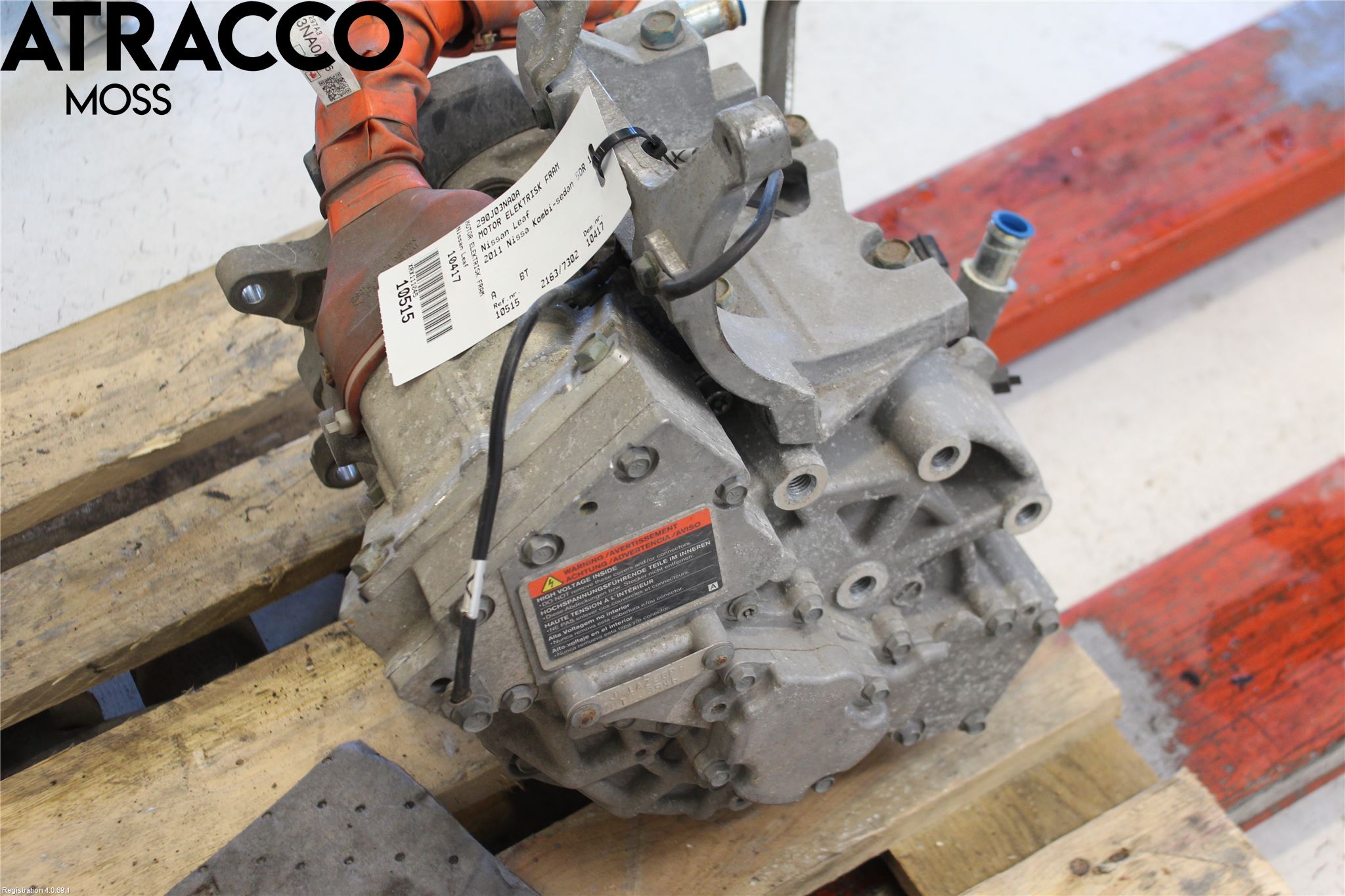 Nissan LEAF 11-17 Motor Elektisk Fram
