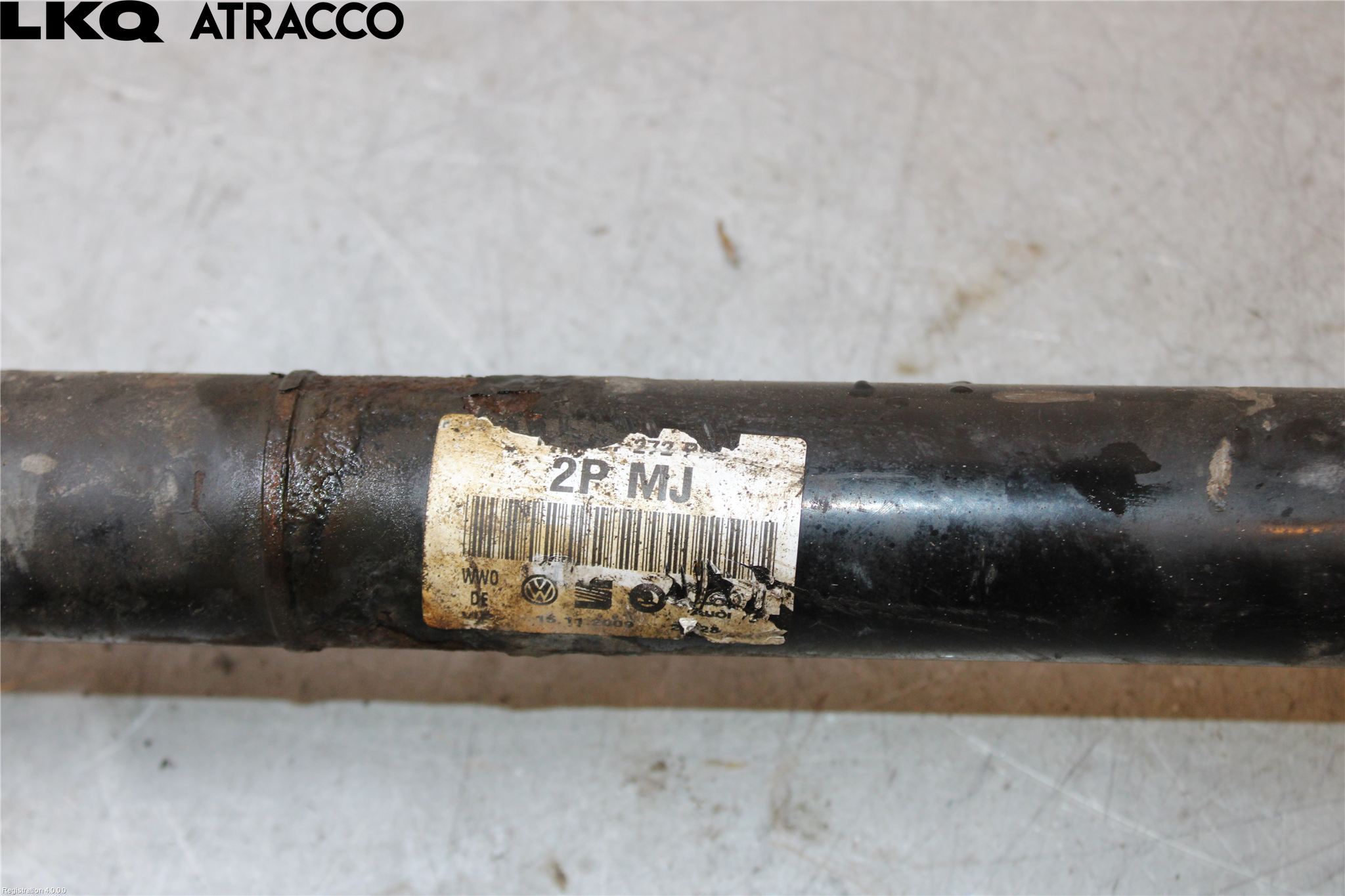 Volkswagen VW GOLF VI 09-13 Drivaxel Fram Höger