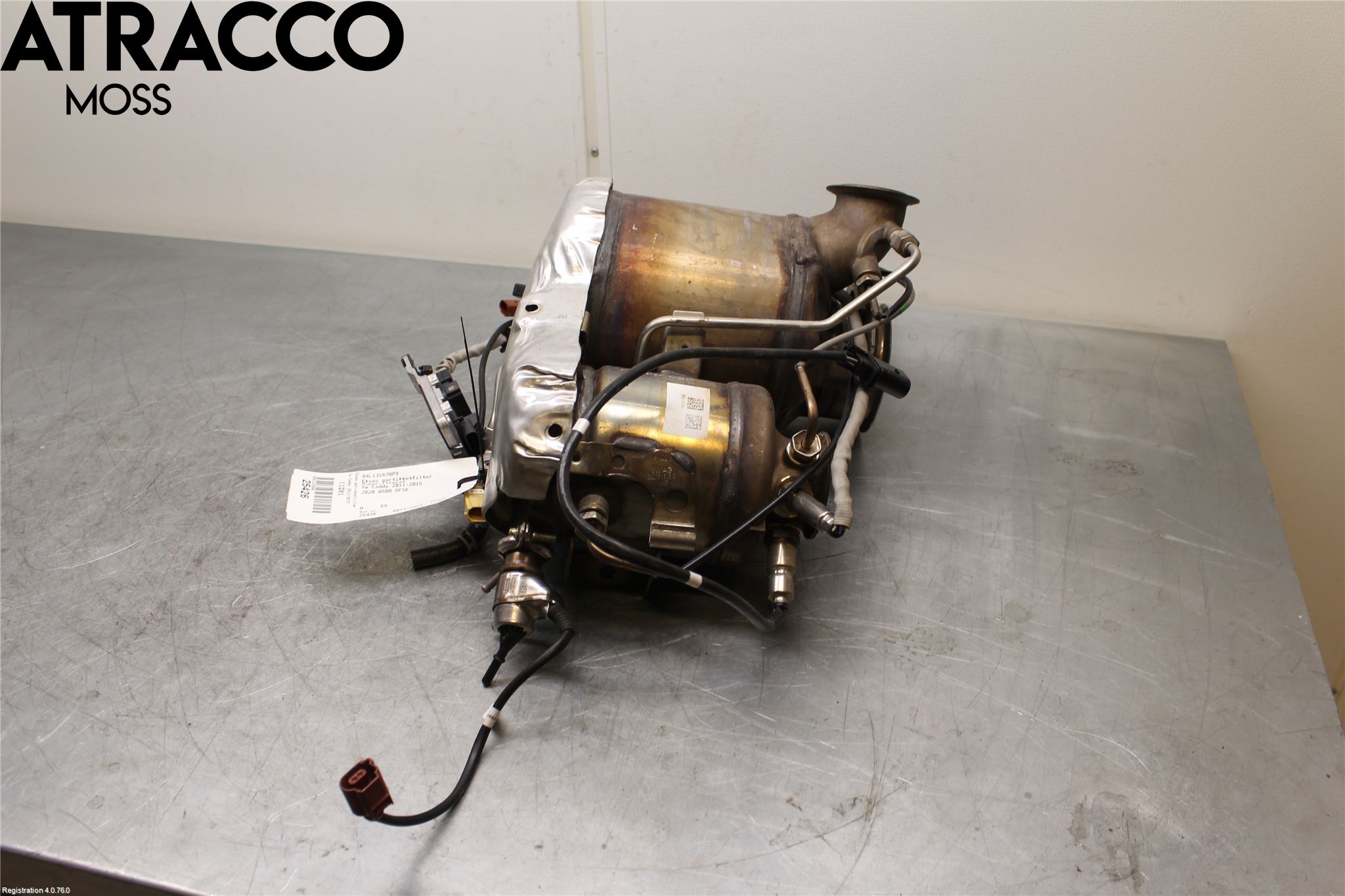 Volkswagen VW CADDY 16-20 Avgas Partikelfilter