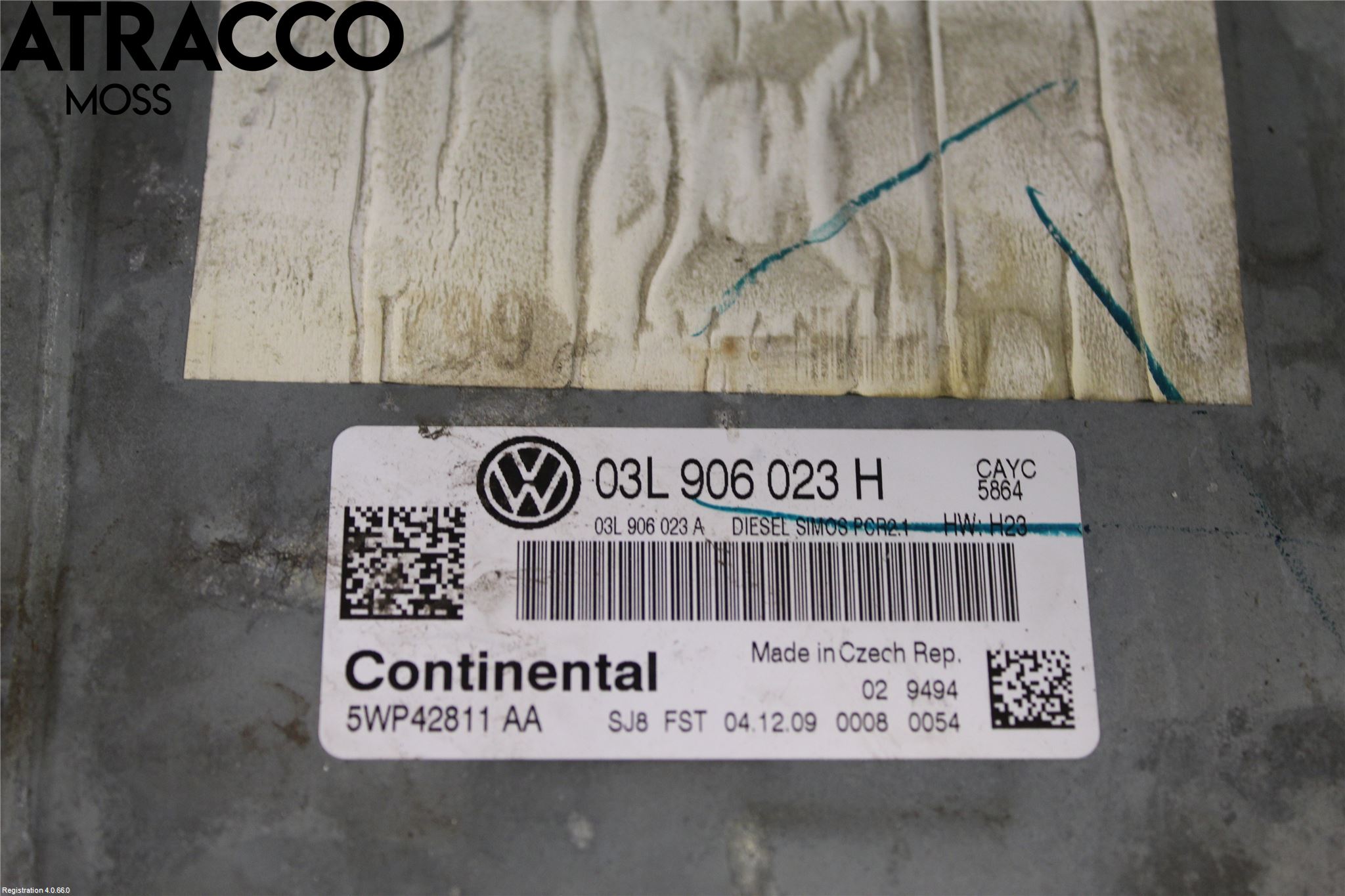 Volkswagen VW GOLF VI 09-13 Styrenhet Insprut Bensin