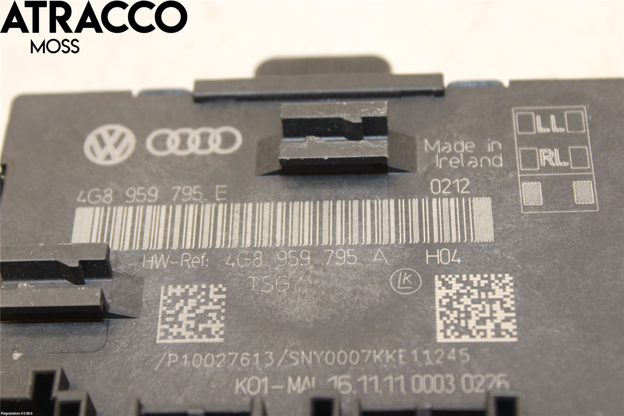 Audi A6/S6 4G 11-18 Styrenhet Dörr