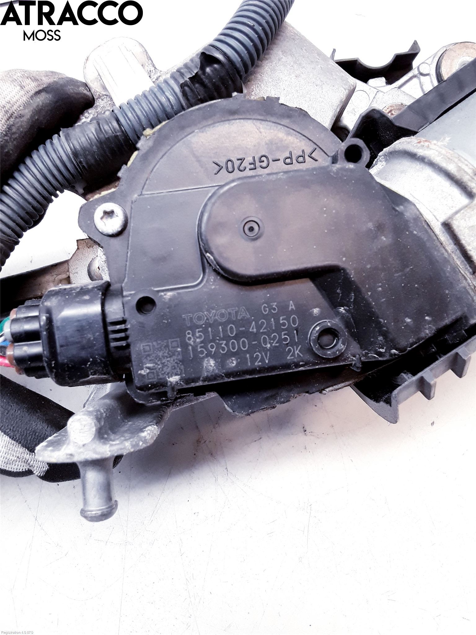 Toyota RAV 4 06-12 Torkarmotor Vindruta