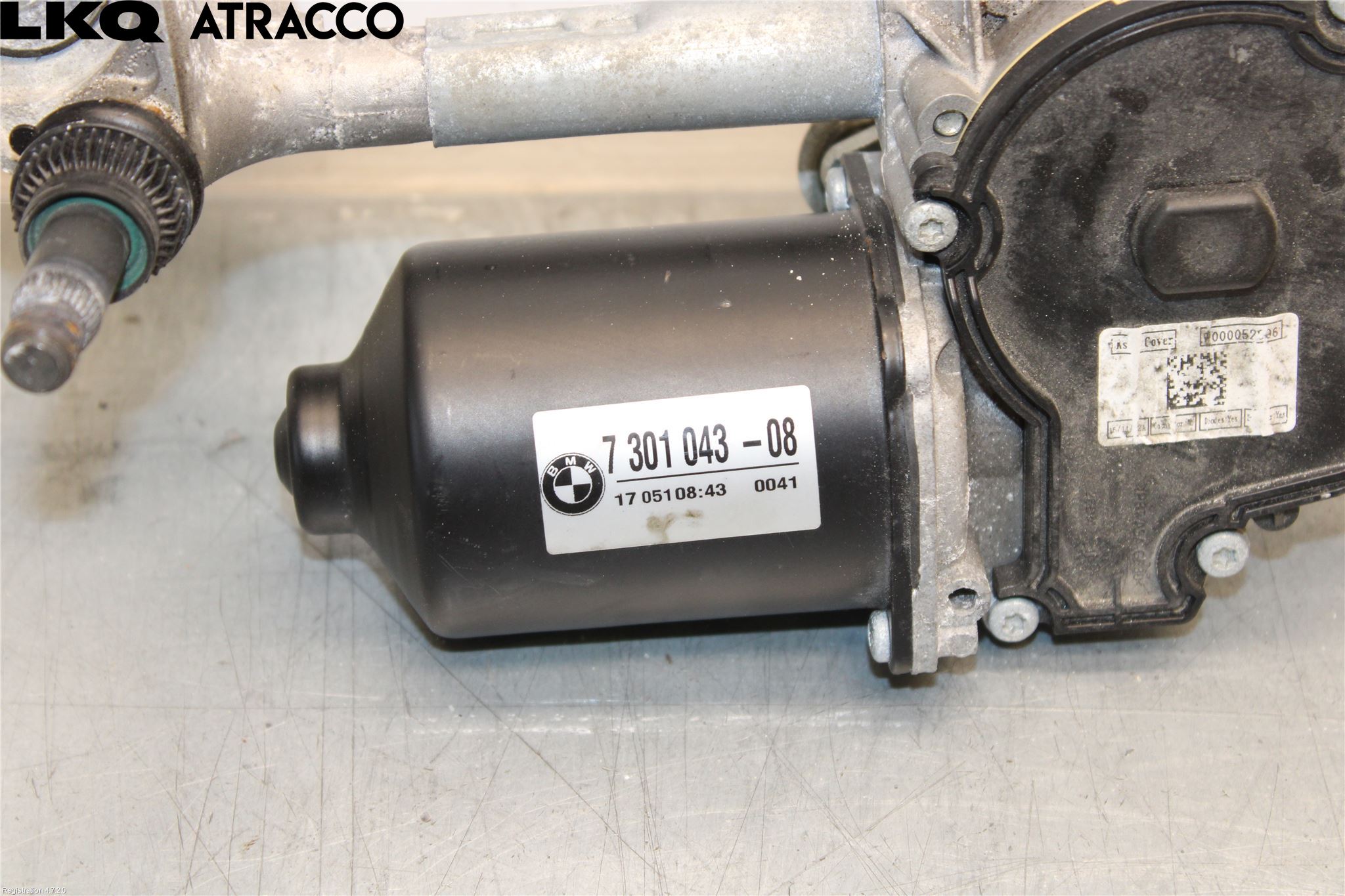 BMW 2 F45 Active Tourer 14-21 Torkarmotor Vindruta