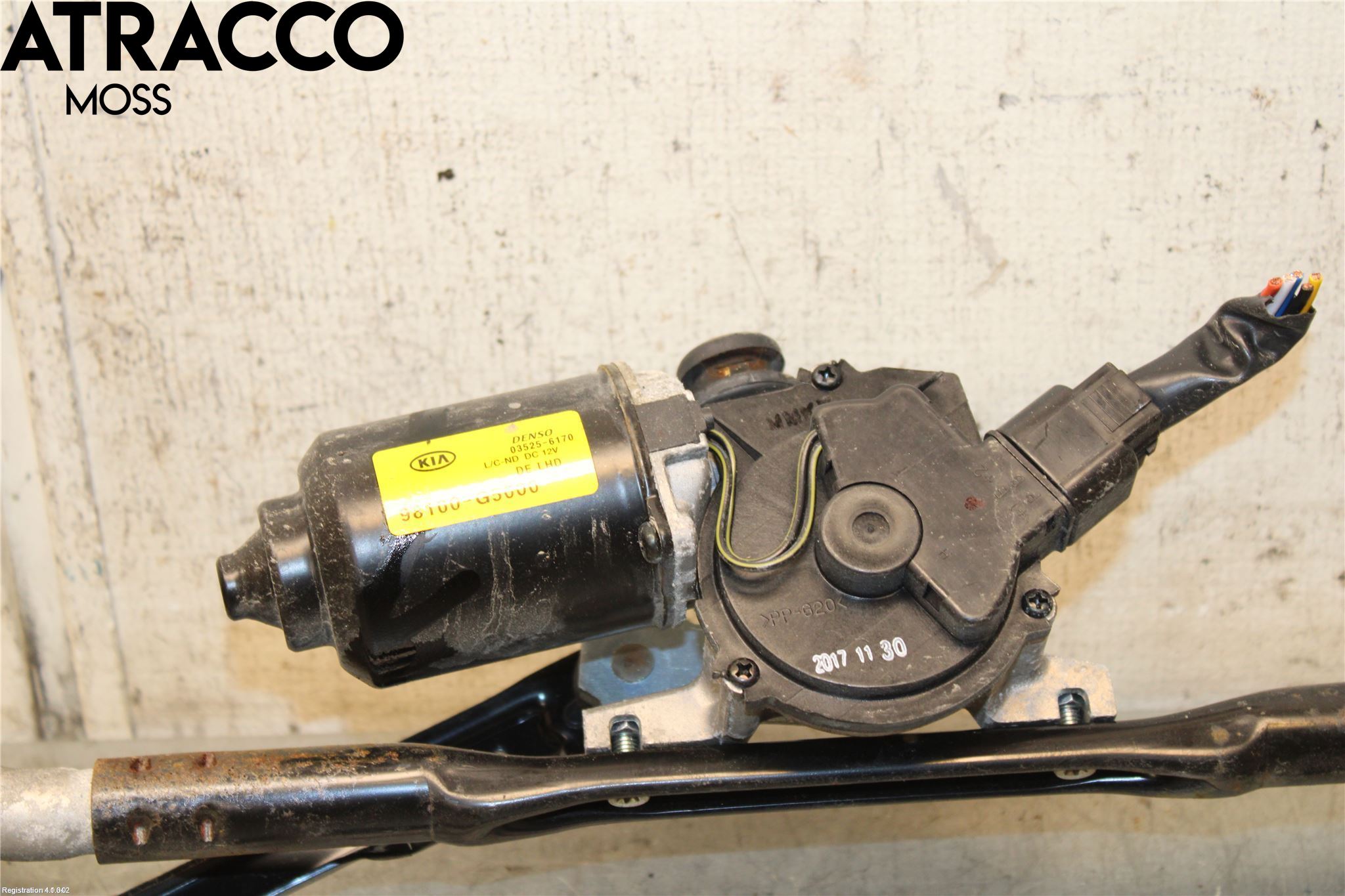 Kia NIRO (DE) 17-22 Torkarmotor Vindruta