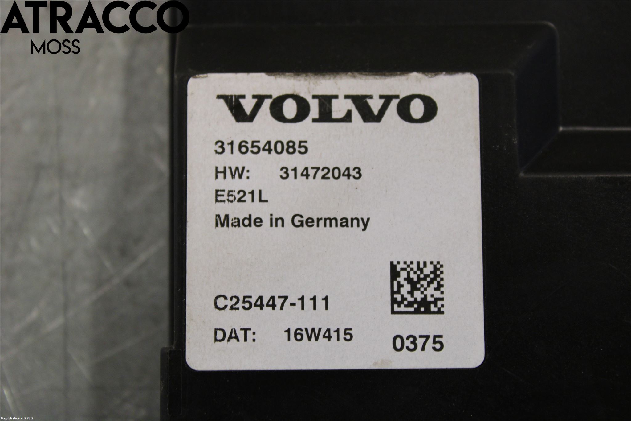 Volvo XC90/RECHARGE 16- Styrenhet Övrigt