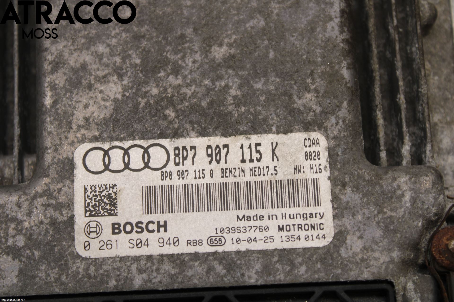 Audi A3/S3 05-13 Styrenhet Insprut Bensin
