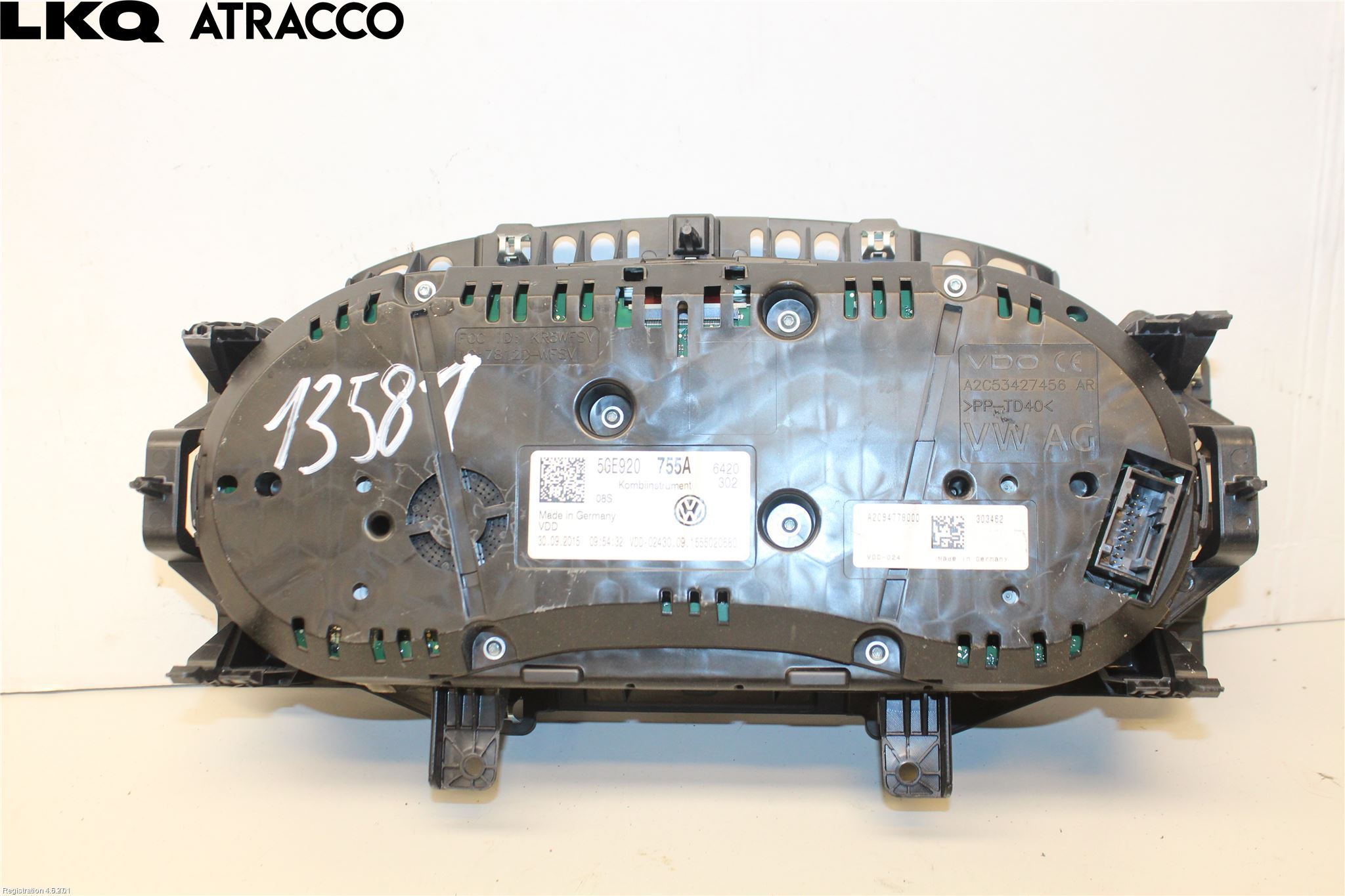 Volkswagen VW GOLF / E-GOLF VII 13-20 Instrument Komb